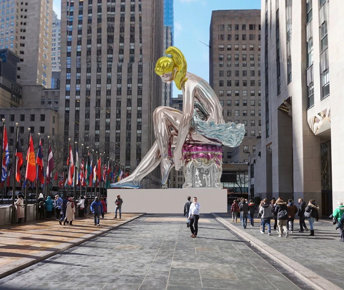 JEFF KOONS: SEATED BALLERINA