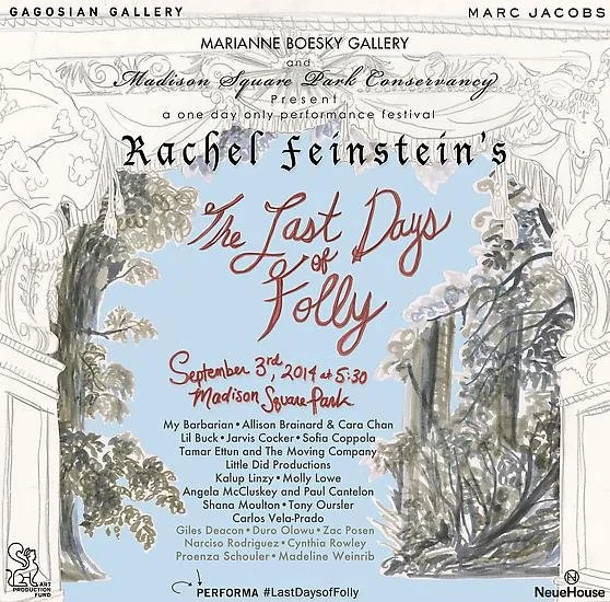 RACHEL FEINSTEIN: THE LAST DAYS OF FOLLY