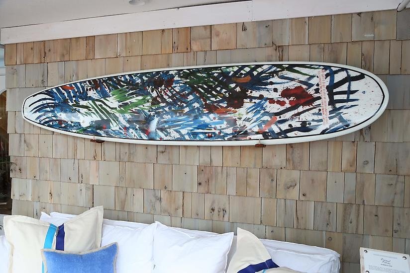  Surfboard by Raymond Pettibon 