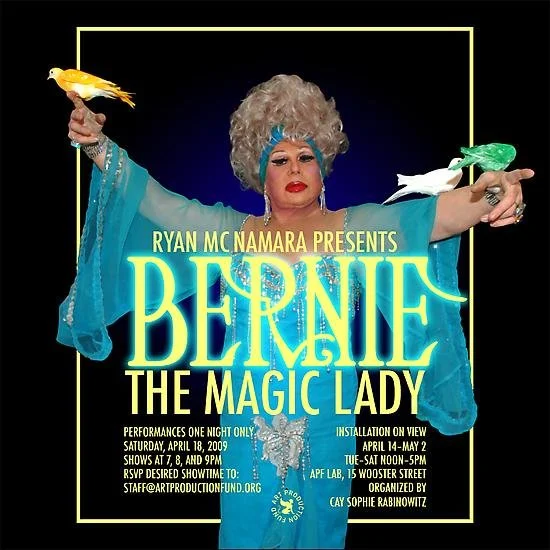 BERNIE, THE MAGIC LADY: APF LAB