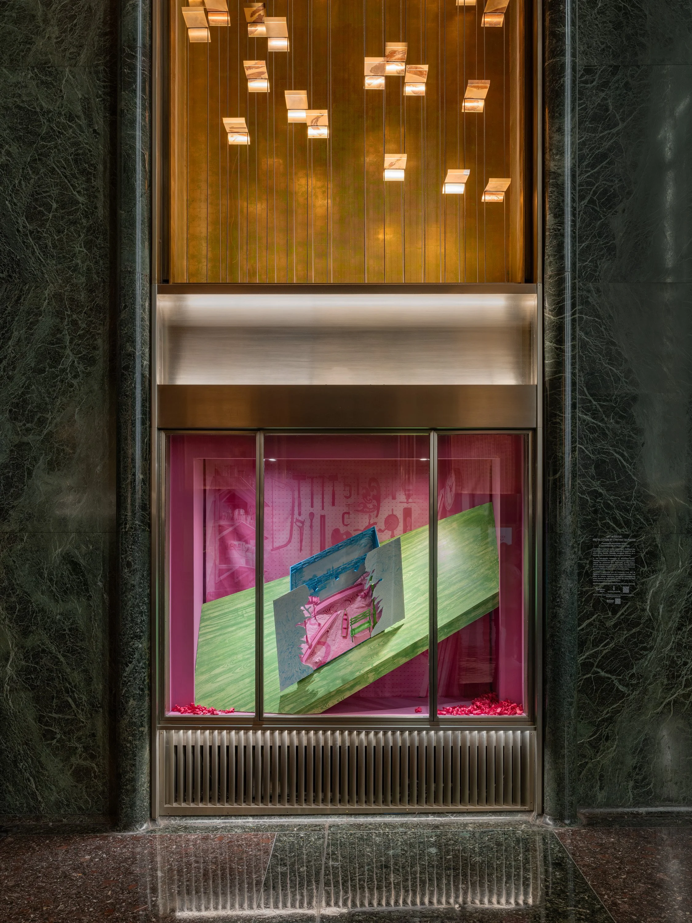 CYNTHIA TALMADGE AT ROCKEFELLER CENTER