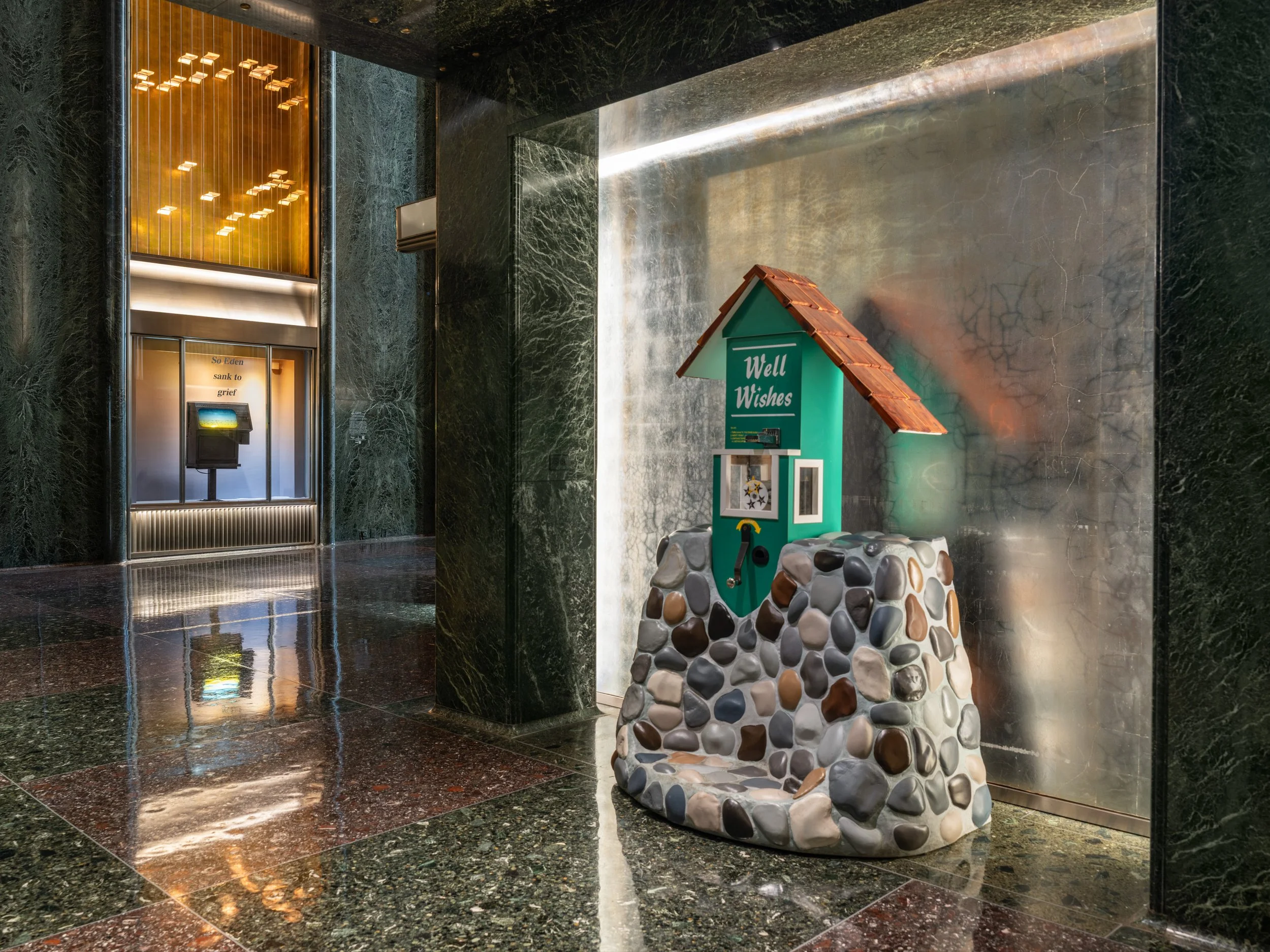 KELLY WALL AT ROCKEFELLER CENTER