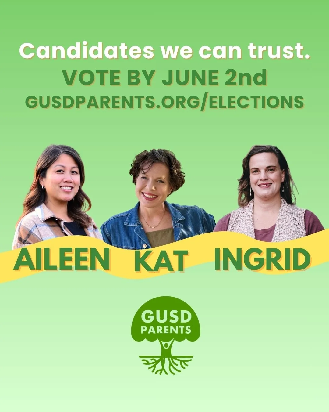 A word about candidate endorsements