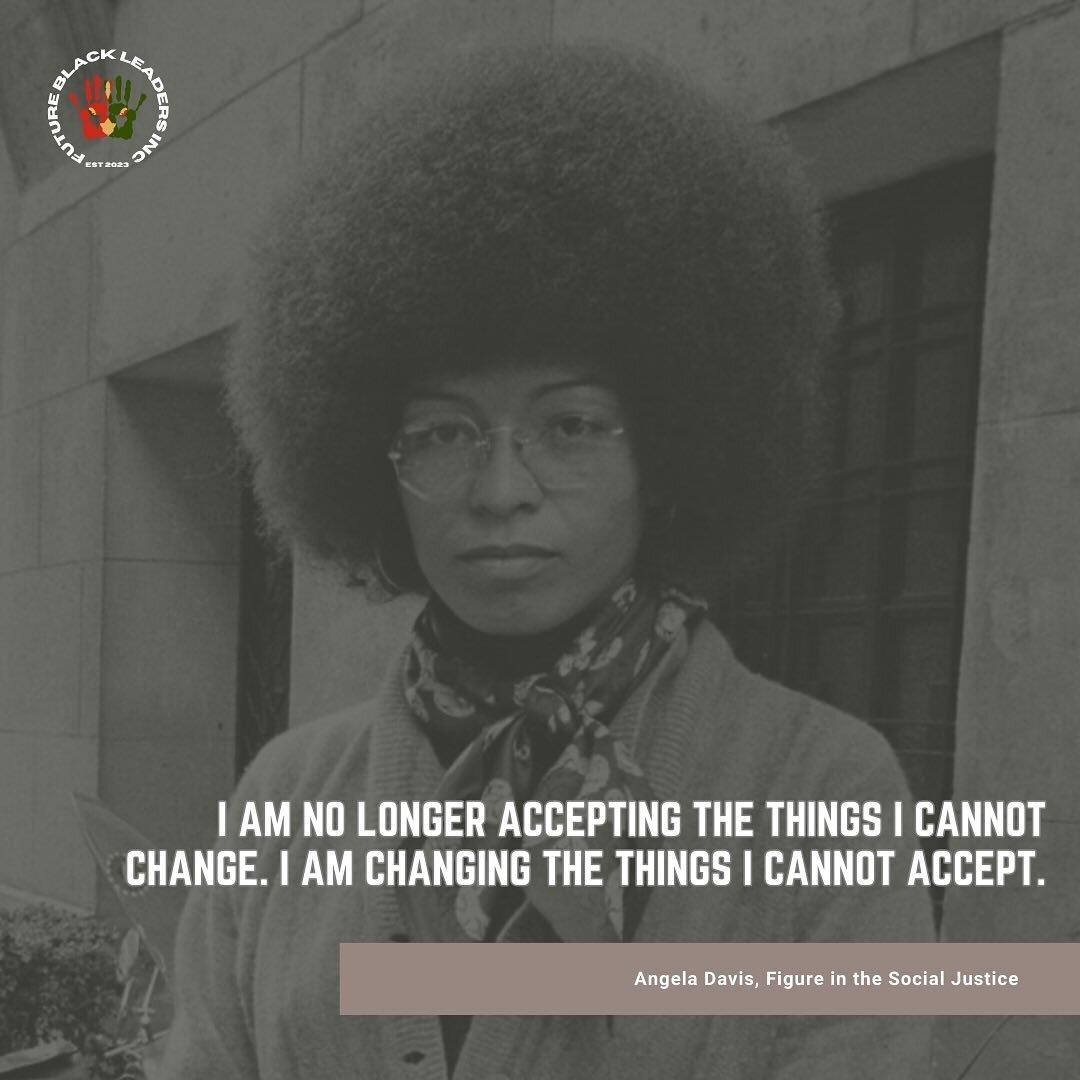 Did you know Angela Davis was a prominent Social Justice and Civil Rights figure? Click the link in our bio for more information! #Webeenleaders #internationalwomensmonth