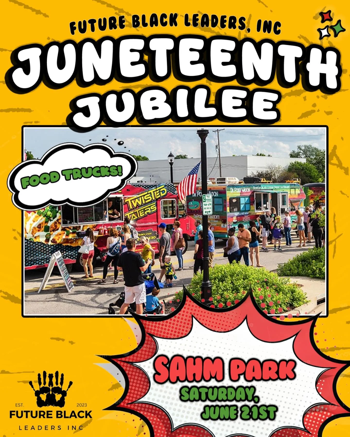 Pull up hungry &mdash; we got the flavor on lock!
The 6th Annual Juneteenth Jubilee is bringing out the best of the city, and that includes the eats.

Catch Chef TLC and other local food trucks serving up fire dishes while you vibe to the music, shop