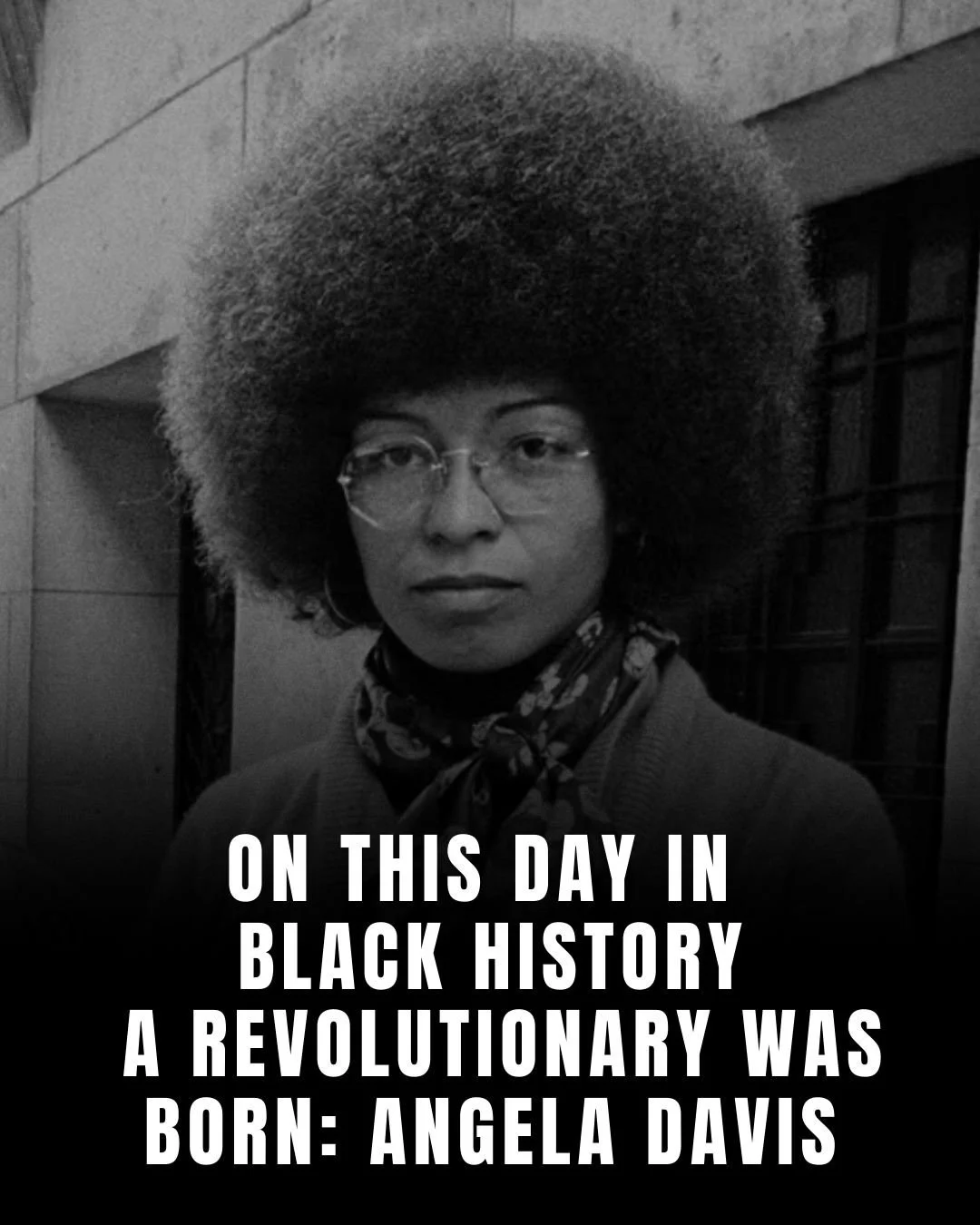 On This Day in Black History, we honor the birth of a revolutionary.

Angela Davis&rsquo; life reminds us that knowledge is power, courage is resistance, and liberation is a lifelong commitment.

At Future Black Leaders, Inc., we&rsquo;re proud to ca
