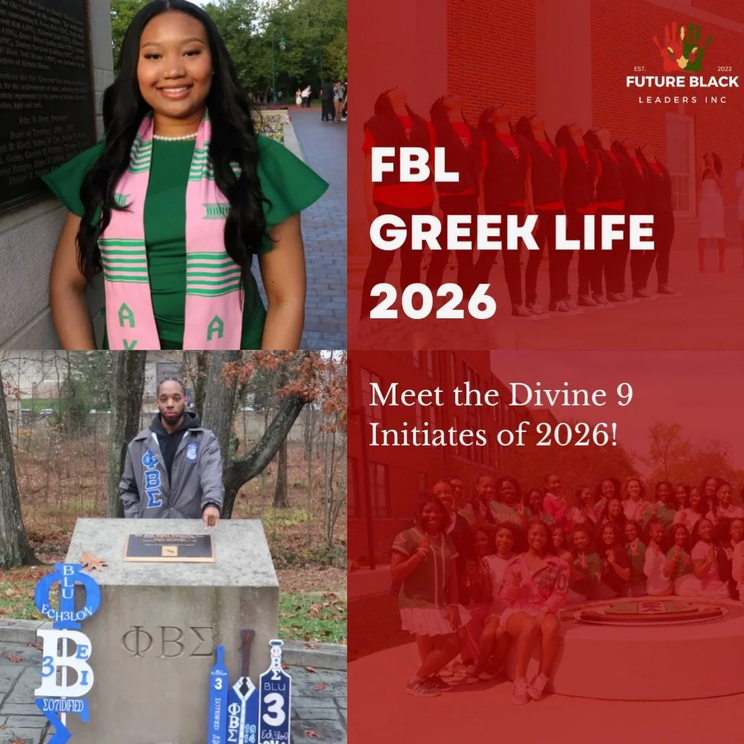 BIG FBL ENERGY: PART 2 🔥

A couple more leaders we couldn&rsquo;t leave out! Congratulations to these 2026 Divine 9 initiates. Keep leading, serving, and making your mark. 

#FutureBlackLeaders #Divine9 #D9 #BlackExcellence #FBL2026