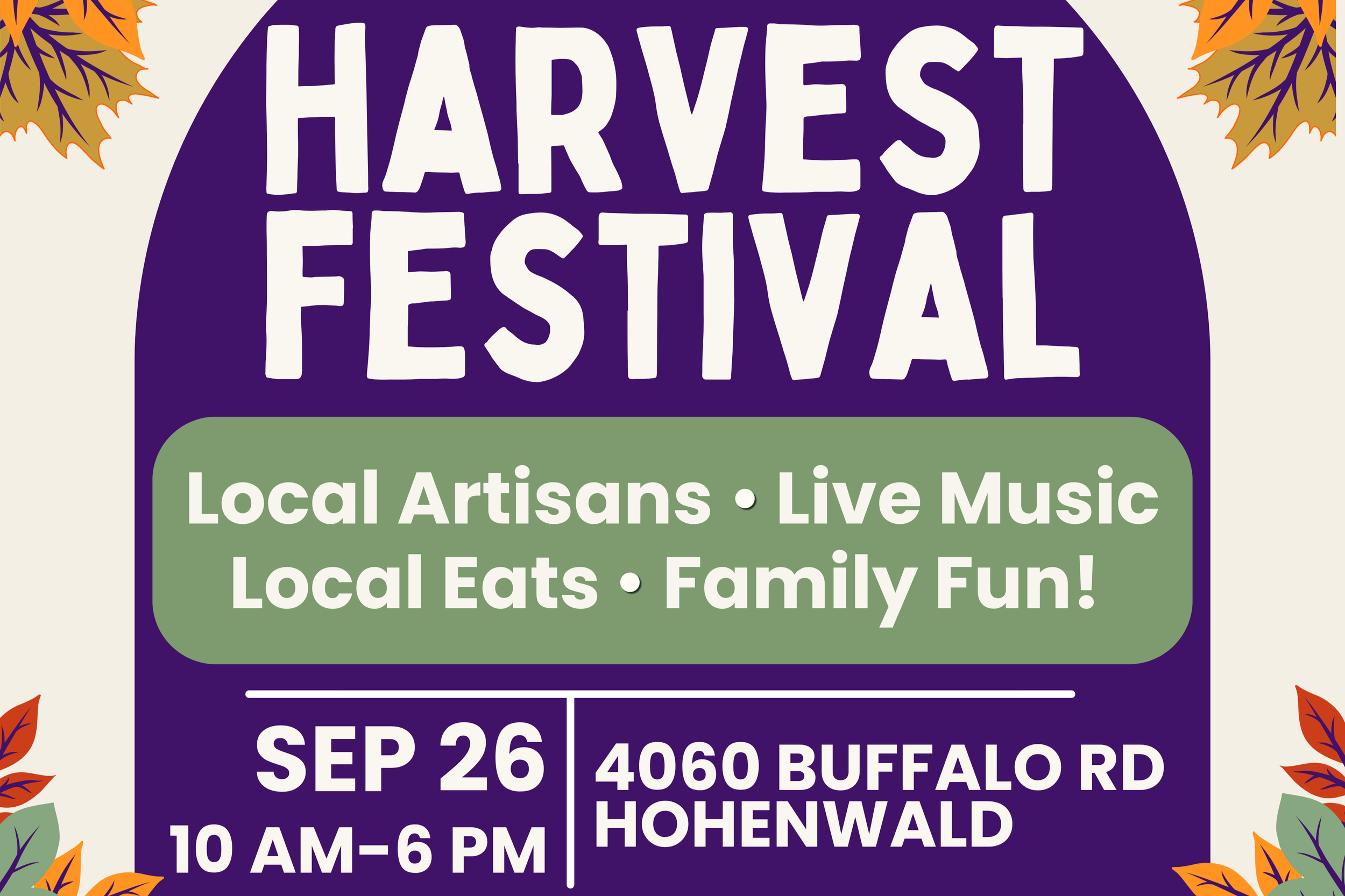 Harvest Festival at Oak Grove Lavender