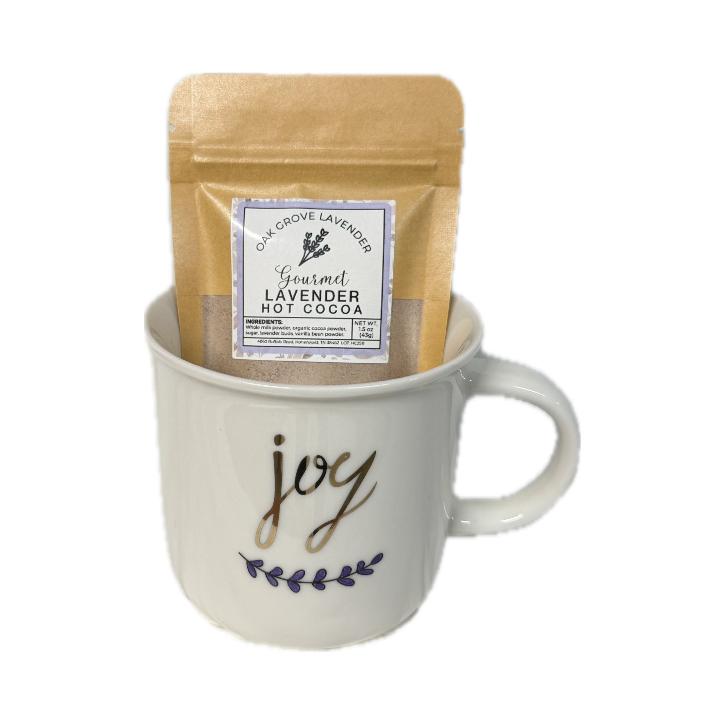 Joy and Lavender Mug