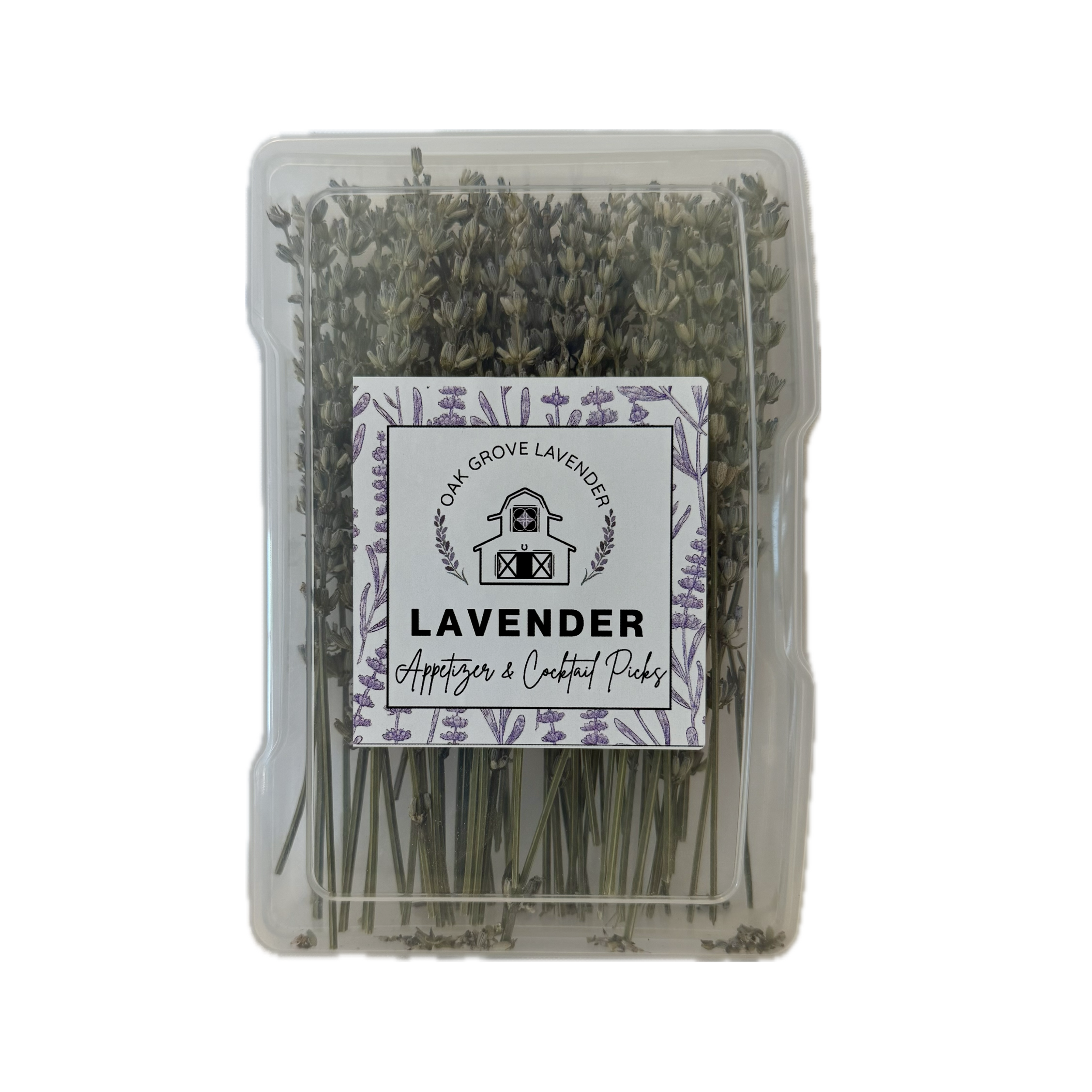 Lavender Appetizer & Drinks Picks