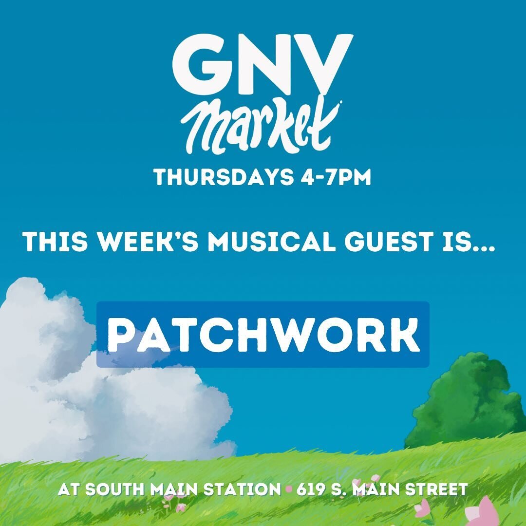 We are happy to have the ladies of Patchwork back as our musical guest this week! Come get your local veggies and enjoy the show! 

#gainesvillefl #onlyingainesville #visitgainesville #352 #alchuacounty #downtowngnv #gogators #uf #florida