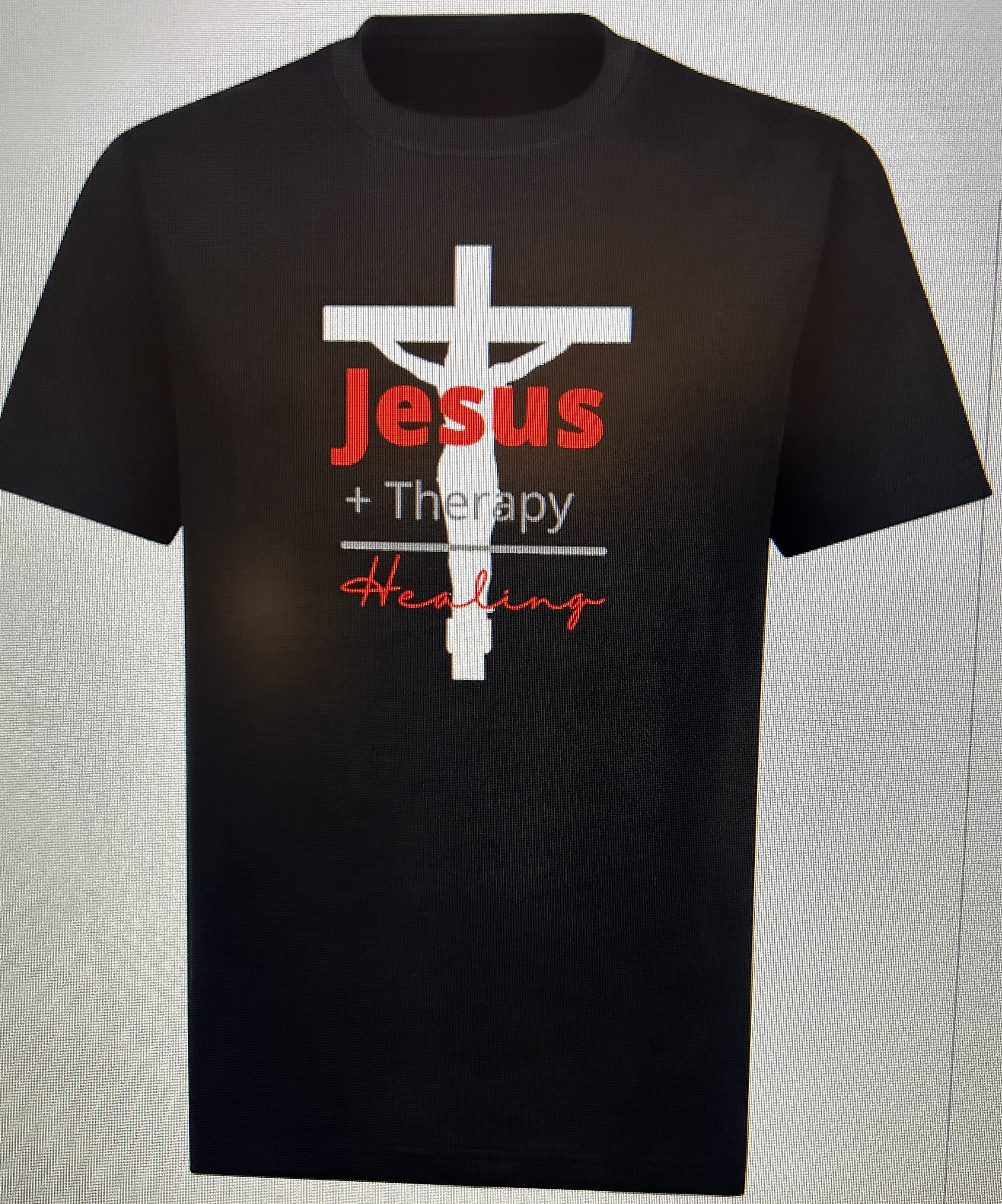 Jesus + Therapy + Healing T shirt