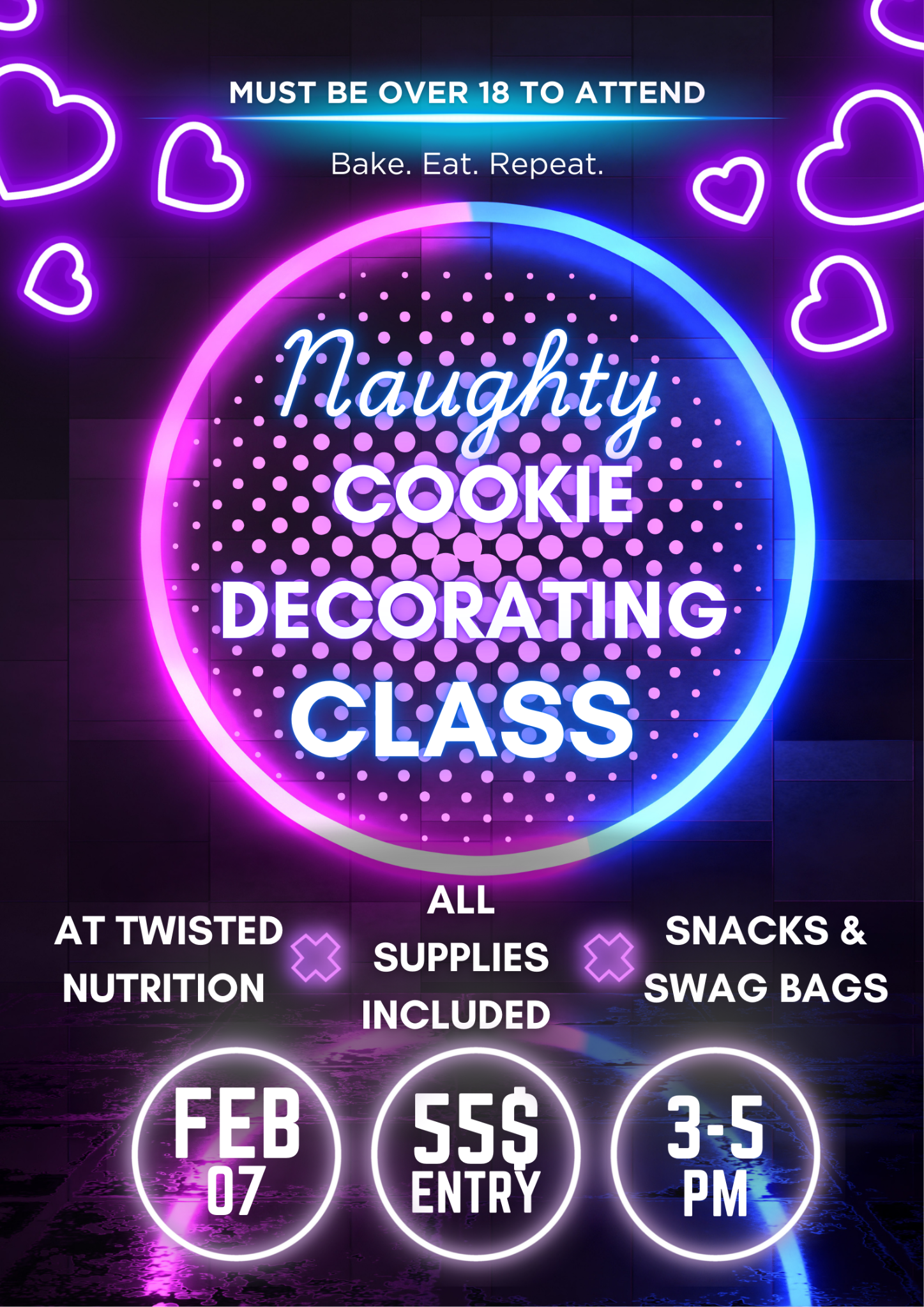 Adult Only Cookie Class