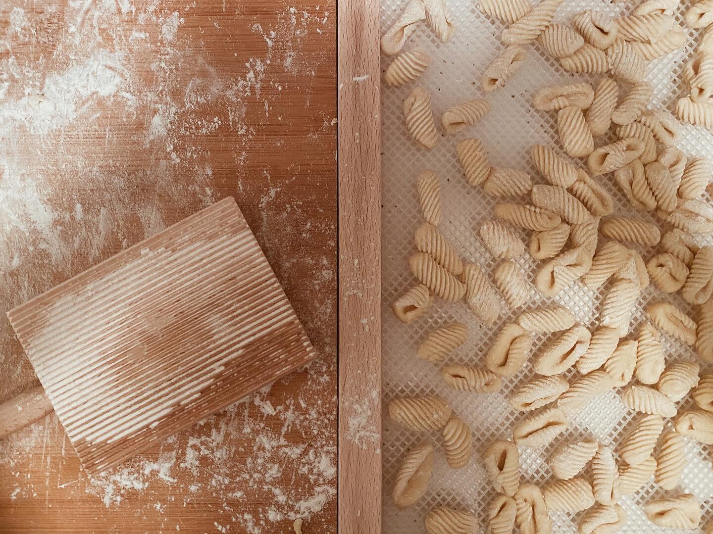 Update: they&rsquo;ve all found new homes! Meet these Cavatelli cuties! Each batch was individually kneaded, rolled, cut and hand-shaped, one by one. Super limited batch at 10 lbs. $5 per 1/2 lb and delivered right to you! Because I love you and want