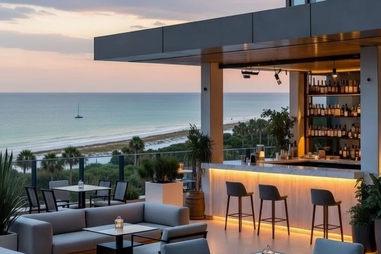 Multifamily Amenities - Sky Lounge Design