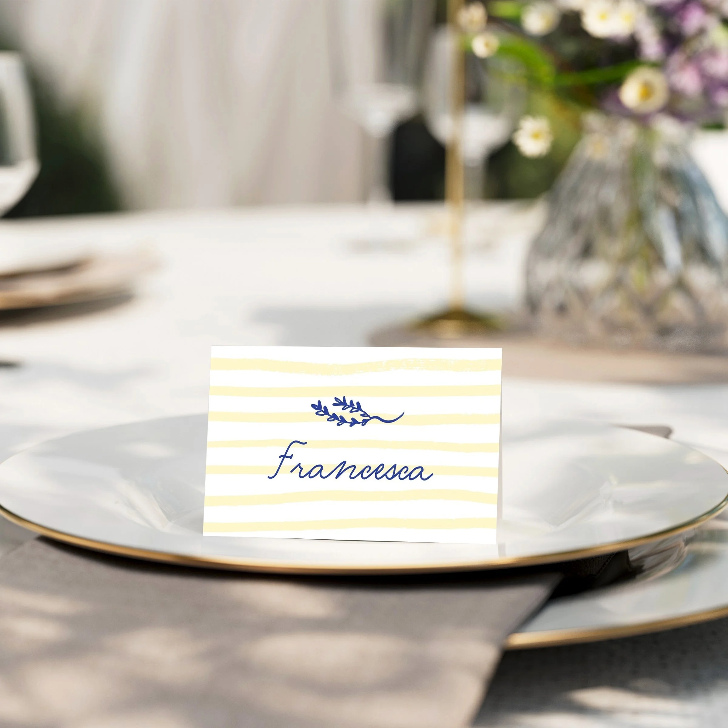 Wedding place card on table.jpg