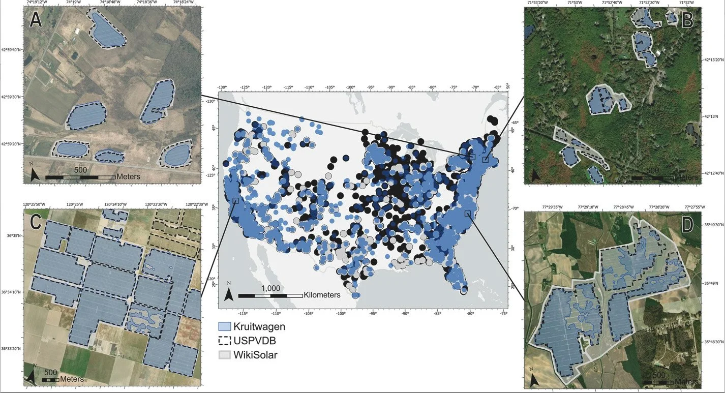 ariation in Estimates of the Footprint of Large, Ground-Mounted Photovoltaic Solar Energy