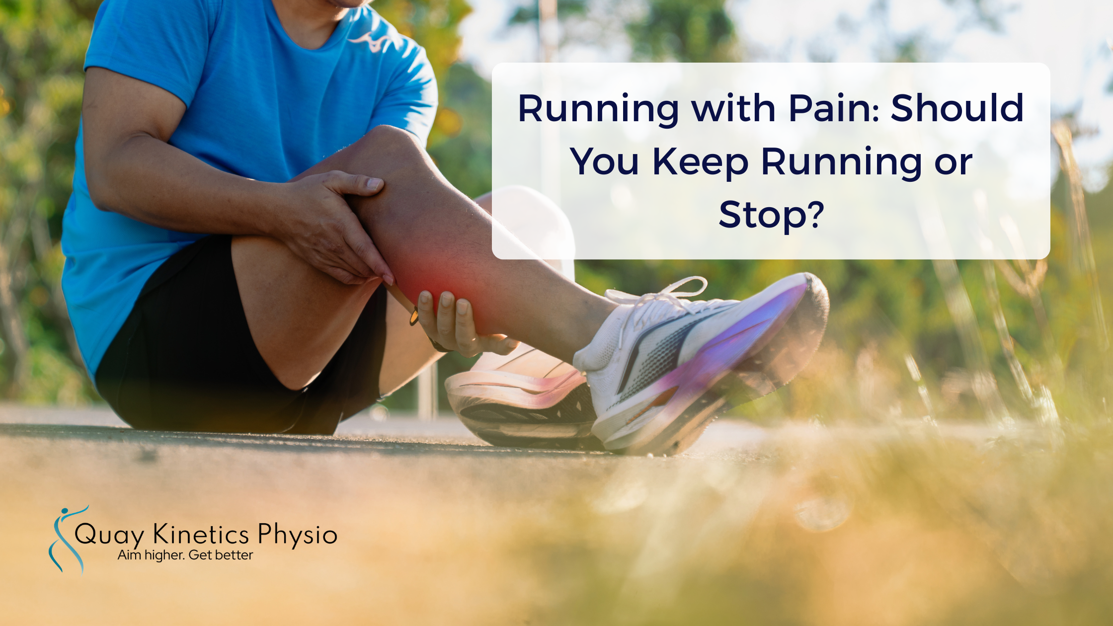 Running with pain – should you push through or stop?