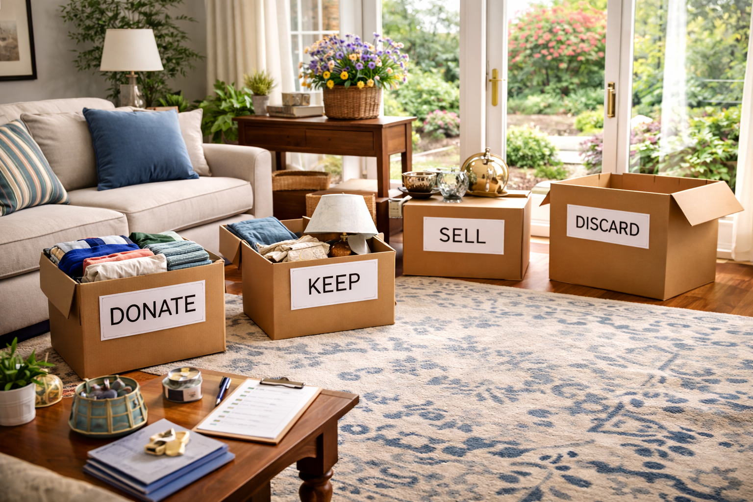 What to Do With a House Full of Stuff Before Selling