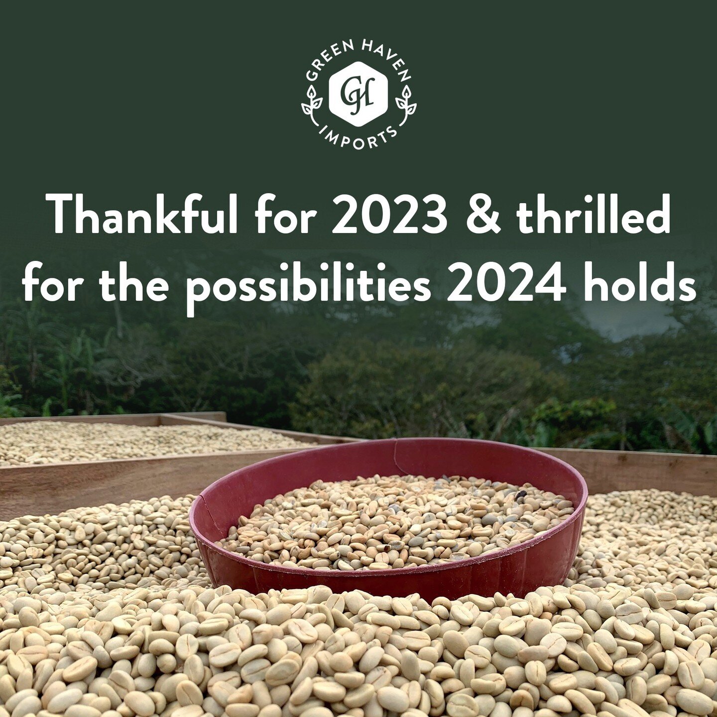 To our incredible community, thank you for making 2023 extraordinary! Your passion for specialty coffee ignites ours.! ☕🌍

 Now, let's dive into 2024 with enthusiasm! We're introducing new coffee producer partners, whose stories and incredible coffe