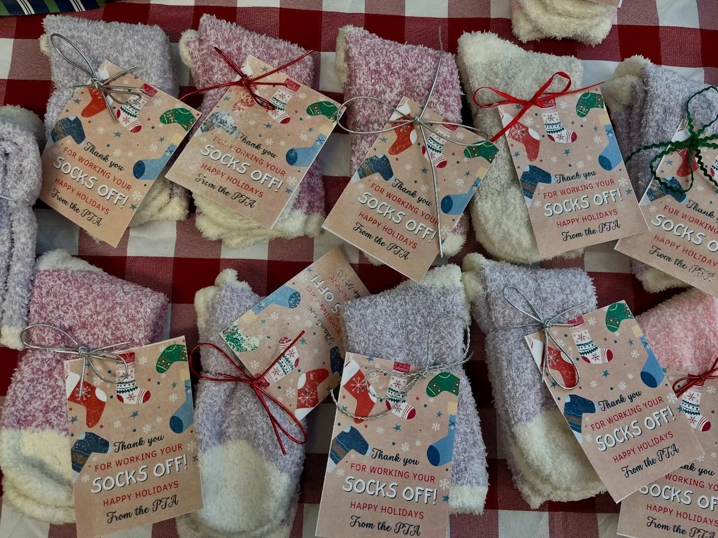 Happy Holidays to our amazing teachers and staff! Thank you for working your SOCKS off! 🧦 🧦