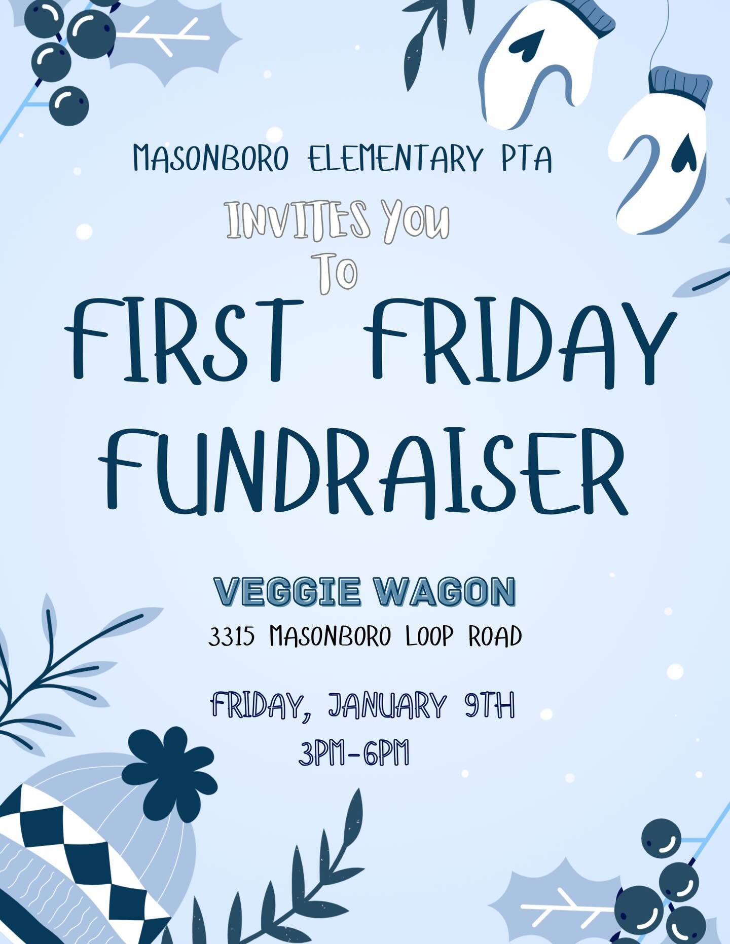 Start the year out right and visit the Veggie Wagon this Friday, January 9, 3-6 PM, for our First Friday Fundraiser! 🍪 🧋