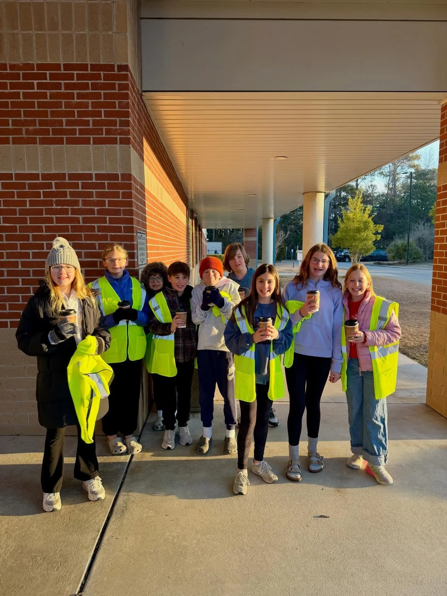 We love treating our Safety Patrol to hot chocolate during the cold season!