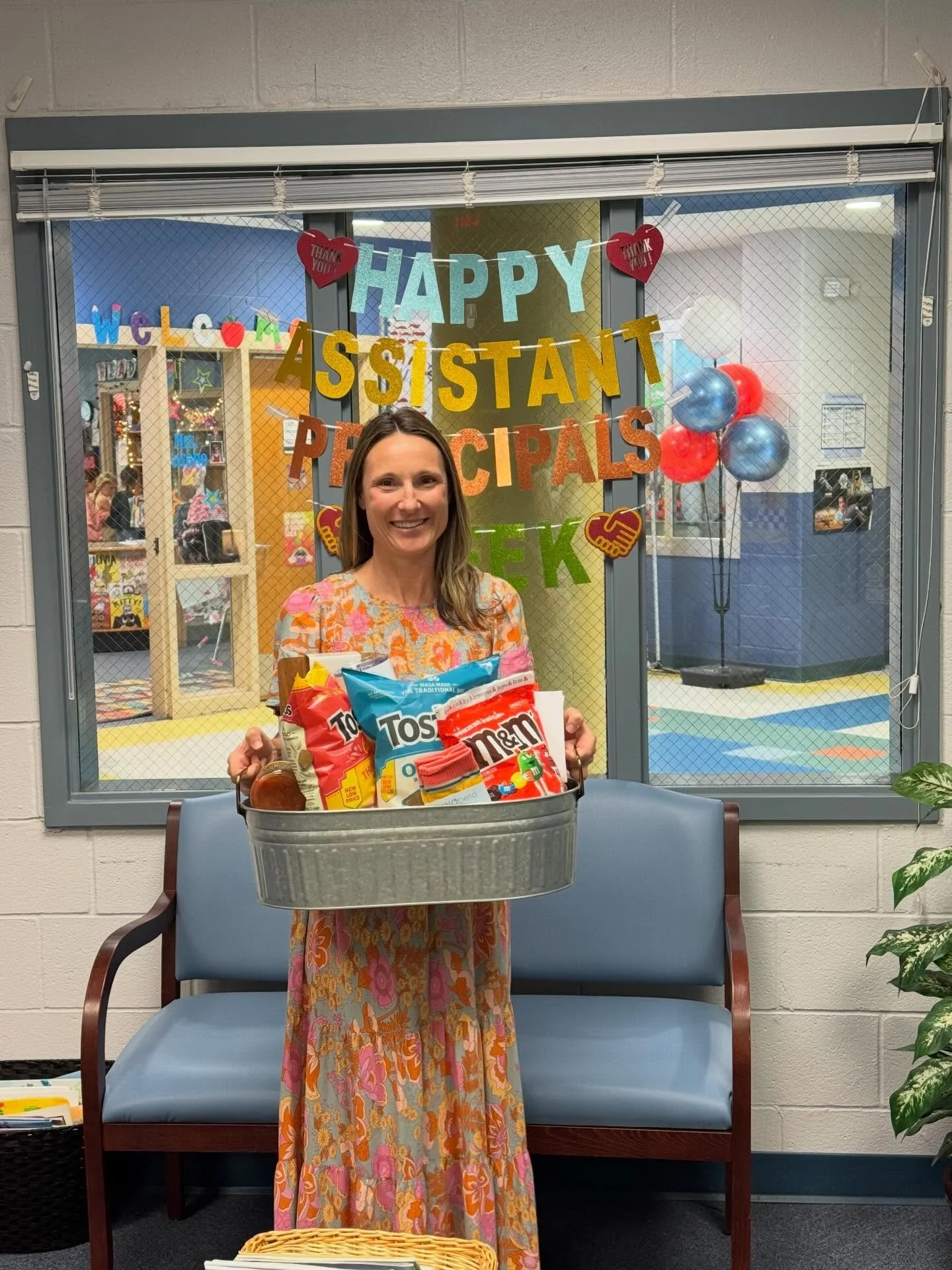 It is National Assistant Principals Week. We recognized Mrs. Rady last week with a gift basket of goodies.