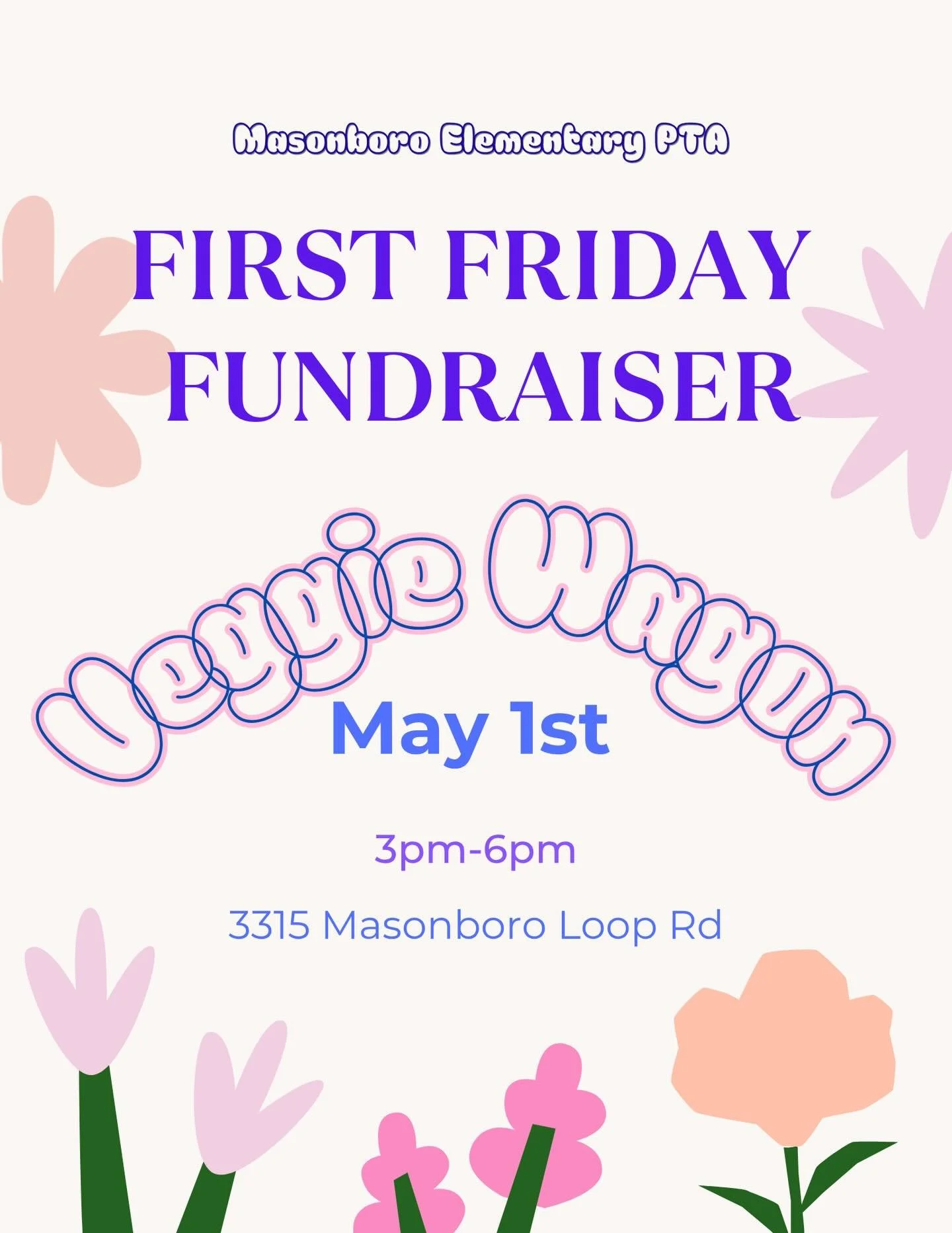 Join us for First Friday today at the Veggie Wagon!