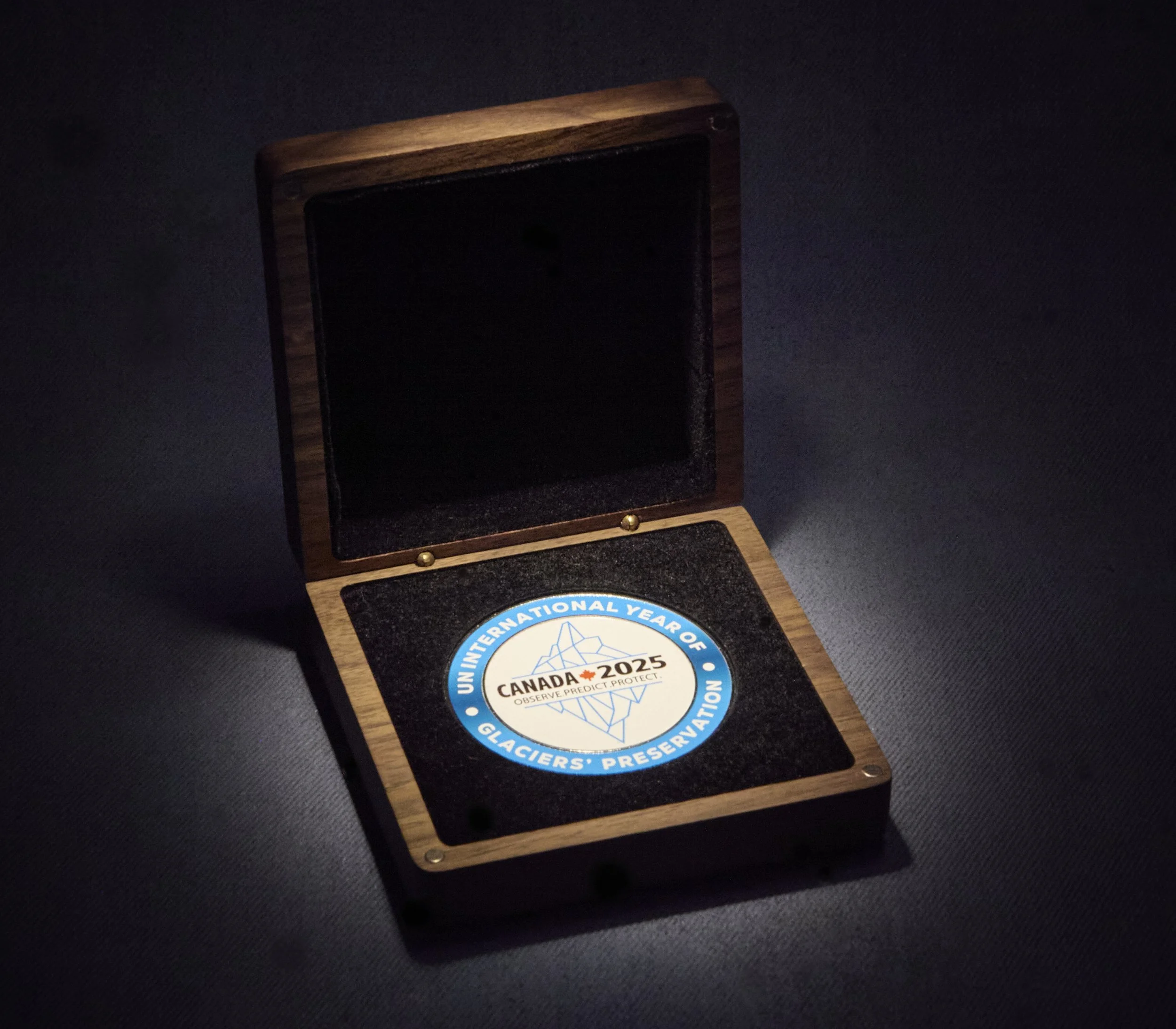 United Nations medal photographed by Meltdown Photography