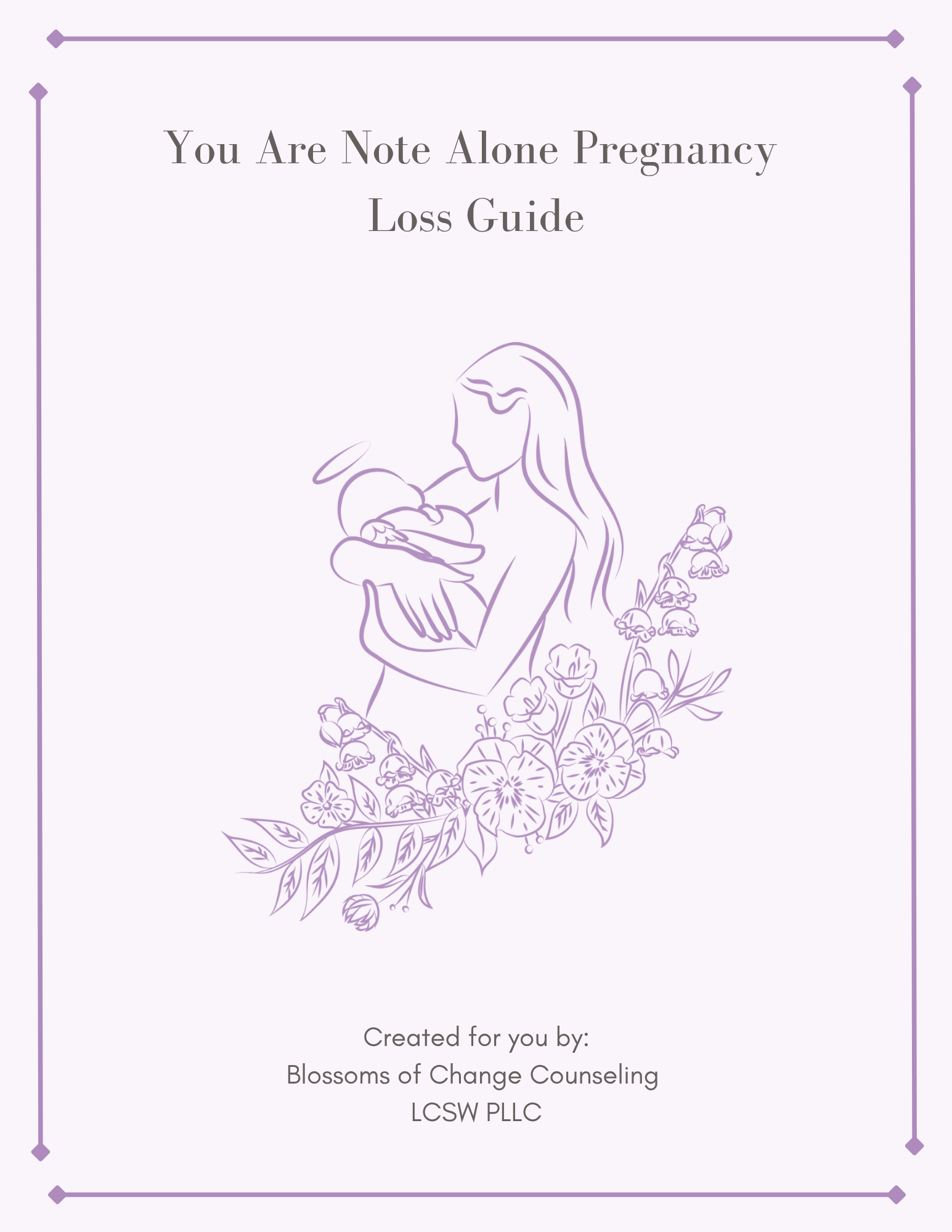 You Are Note Alone Pregnancy Loss Guide