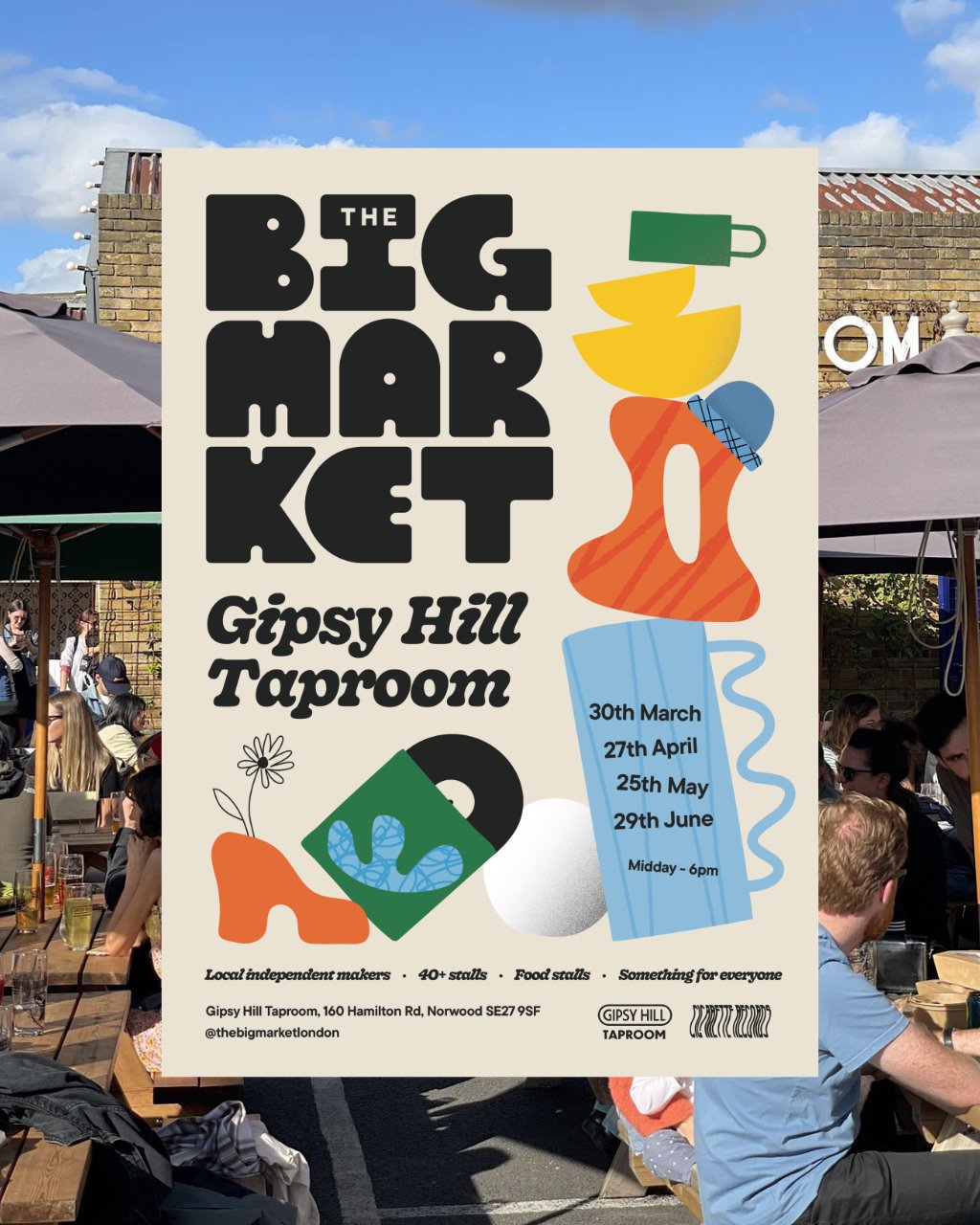The Big Market
Sat 25th May 2024