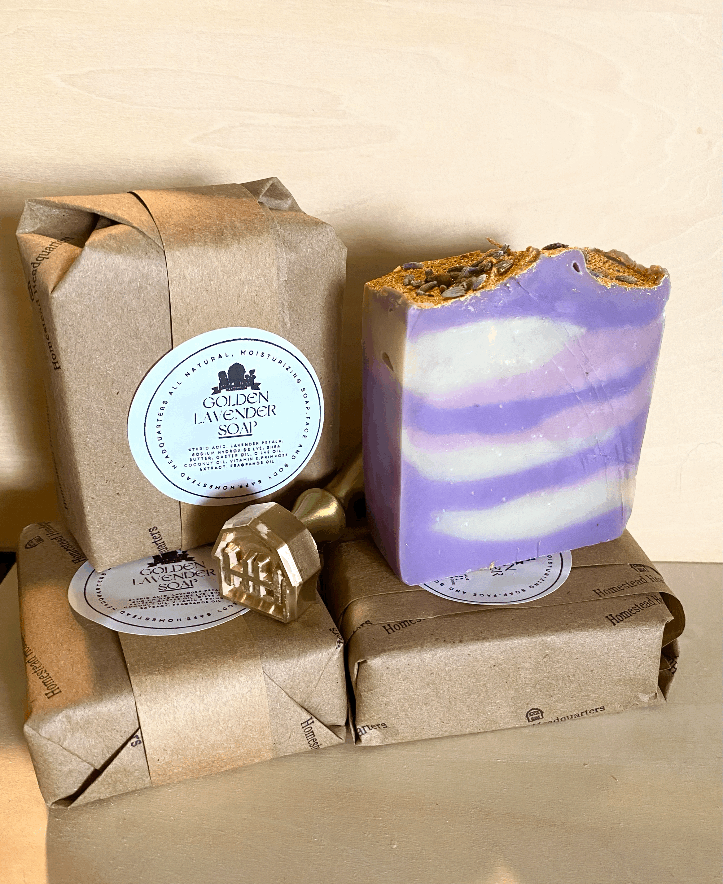 Golden Lavender Soap