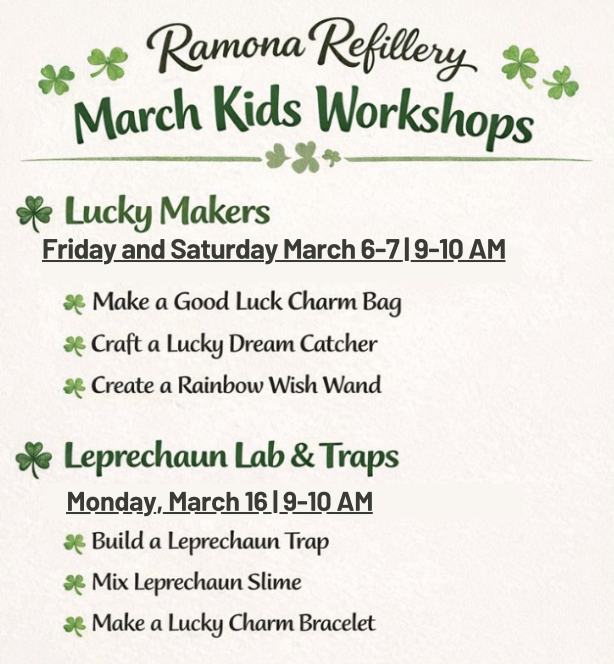 Kids DIY Make & Take Workshops