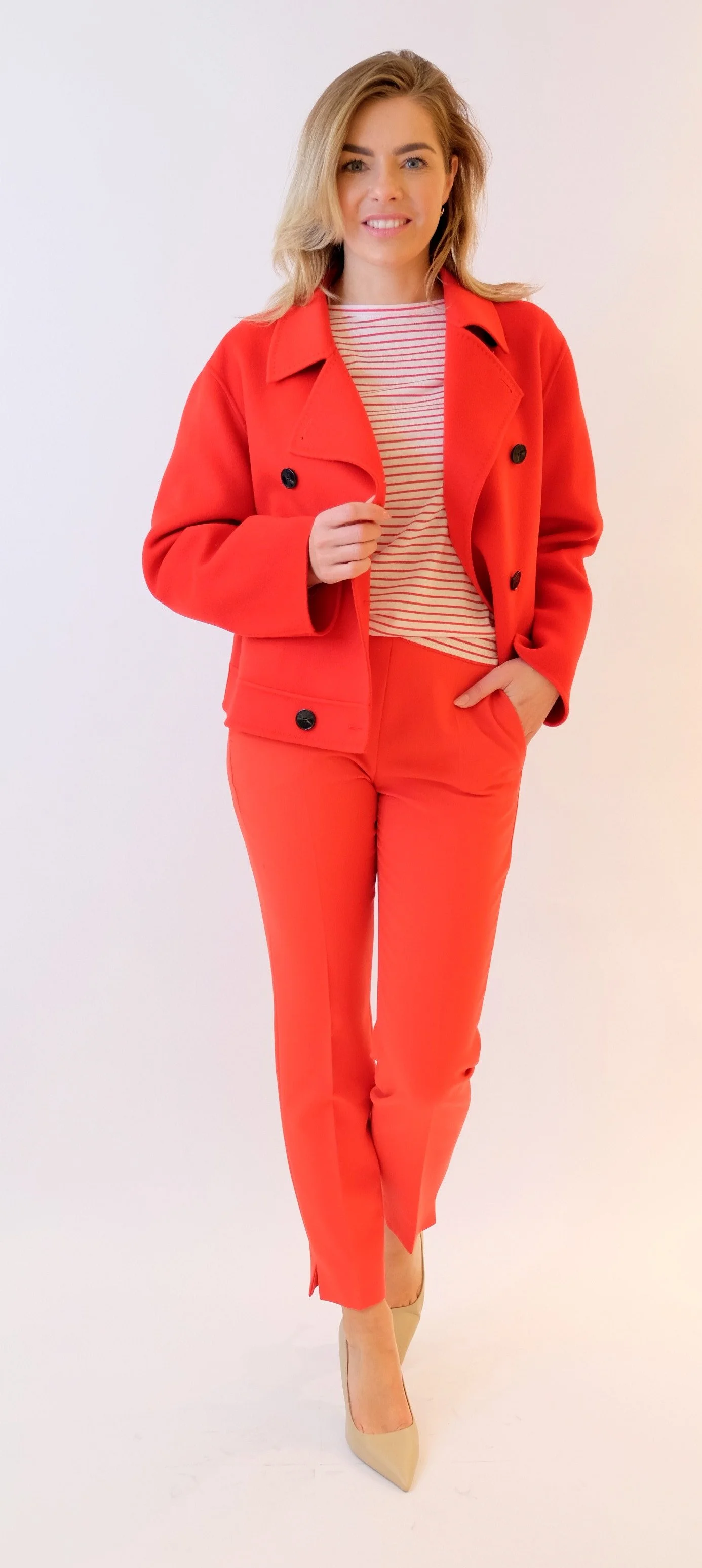 windsor rood broekpak