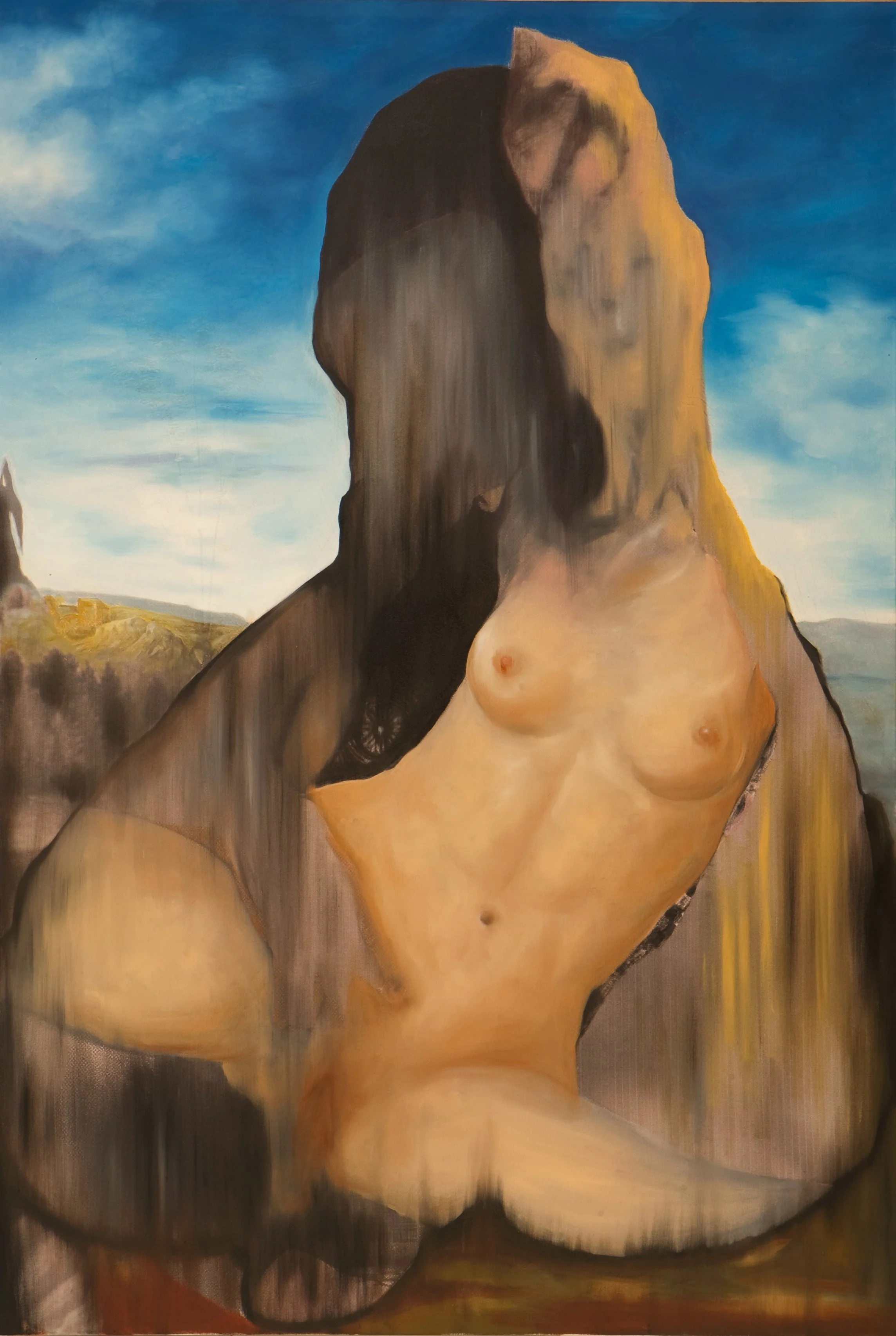  A woman, 2011. 
Oil on canvas. 62 in. x 45 in. 