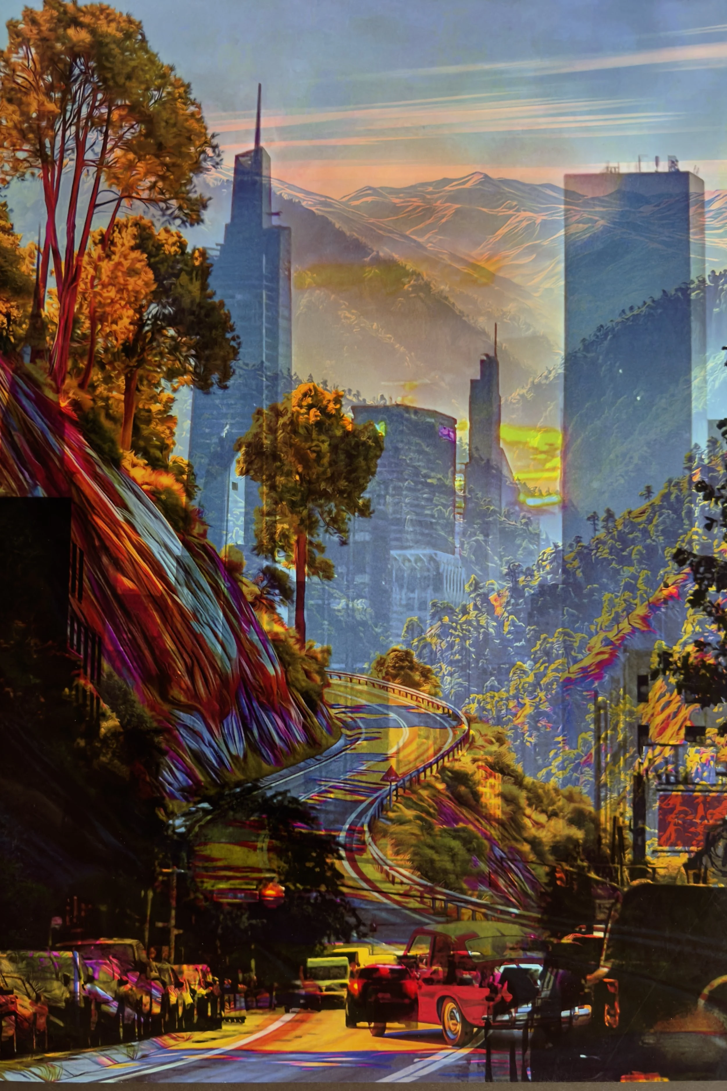 Off/On, Manhattan, 2025, Inkjet print on paper, 19 × 13 in.

