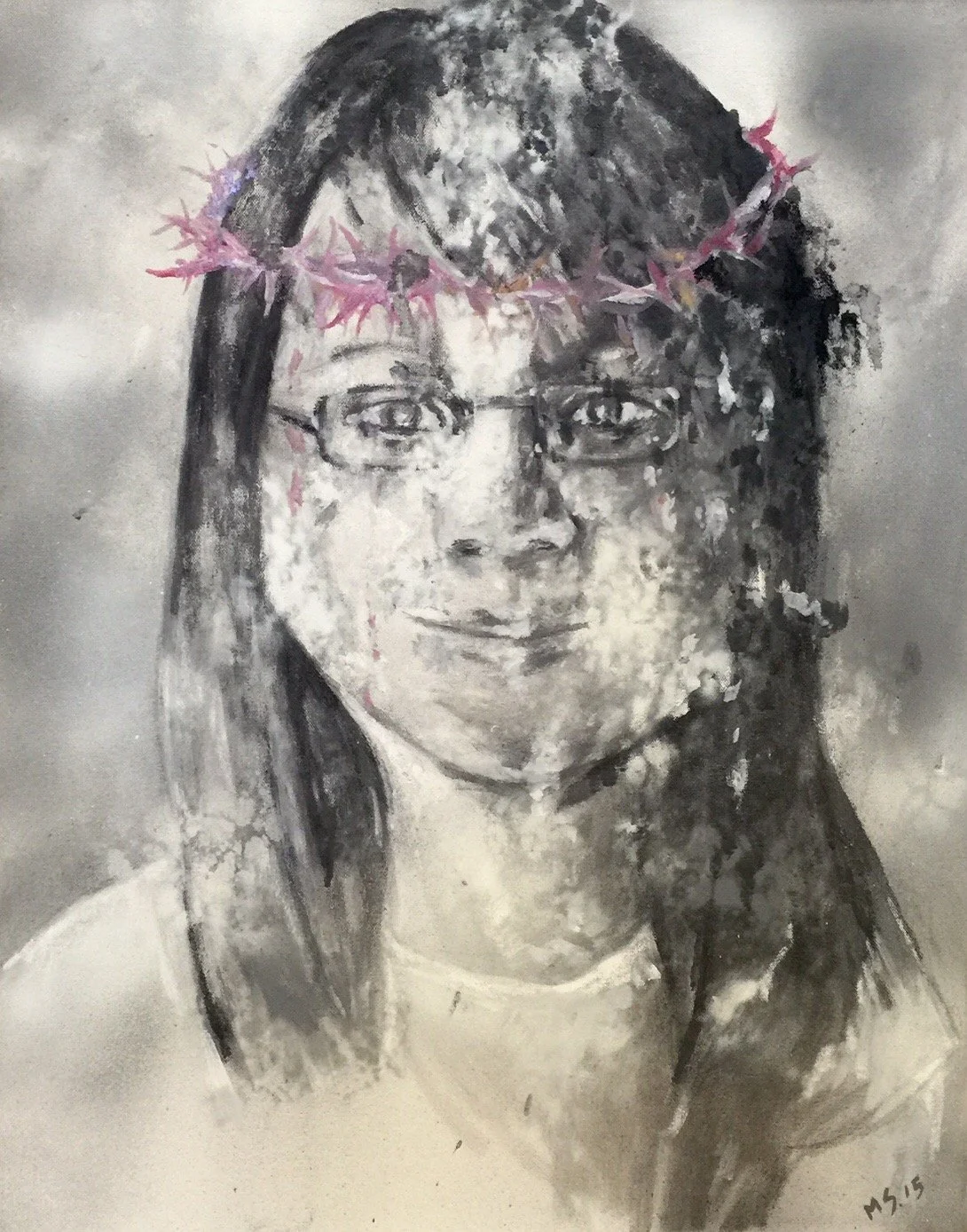 Heidi, 2015.
Oil on canvas. 30 in. x 24 in.