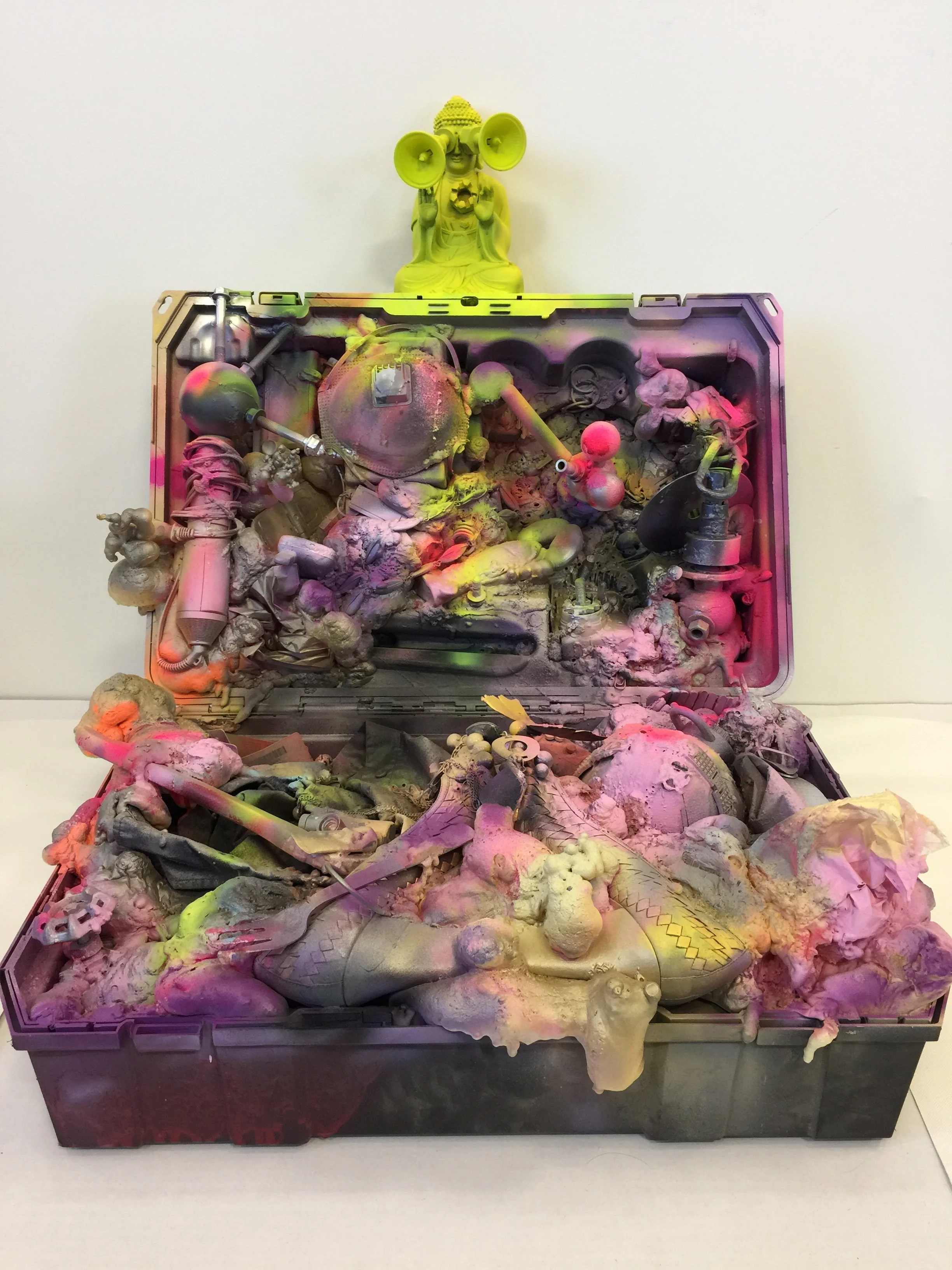 Objects I Once Used, 2016
Mixed media, 30 x 22 x 20 in