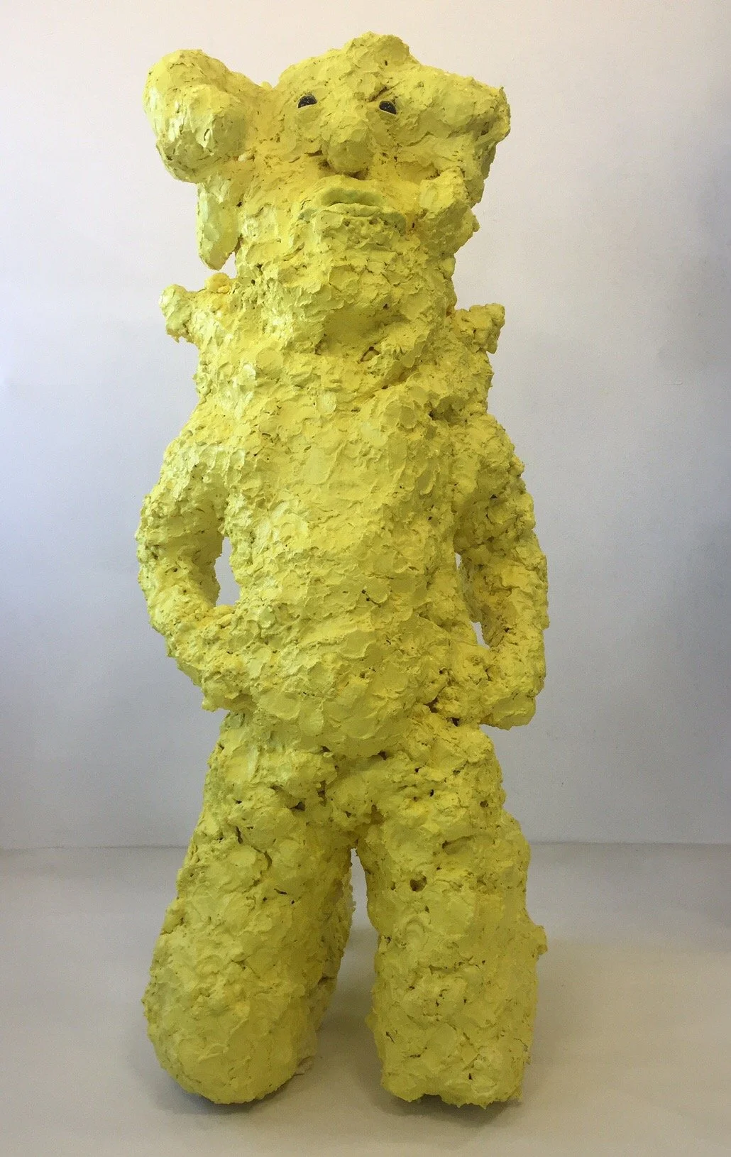 New Thinker II, 2016
Foam, plaster, epoxy clay, acrylic, spray paint, mixed media
68 × 26 × 54 in