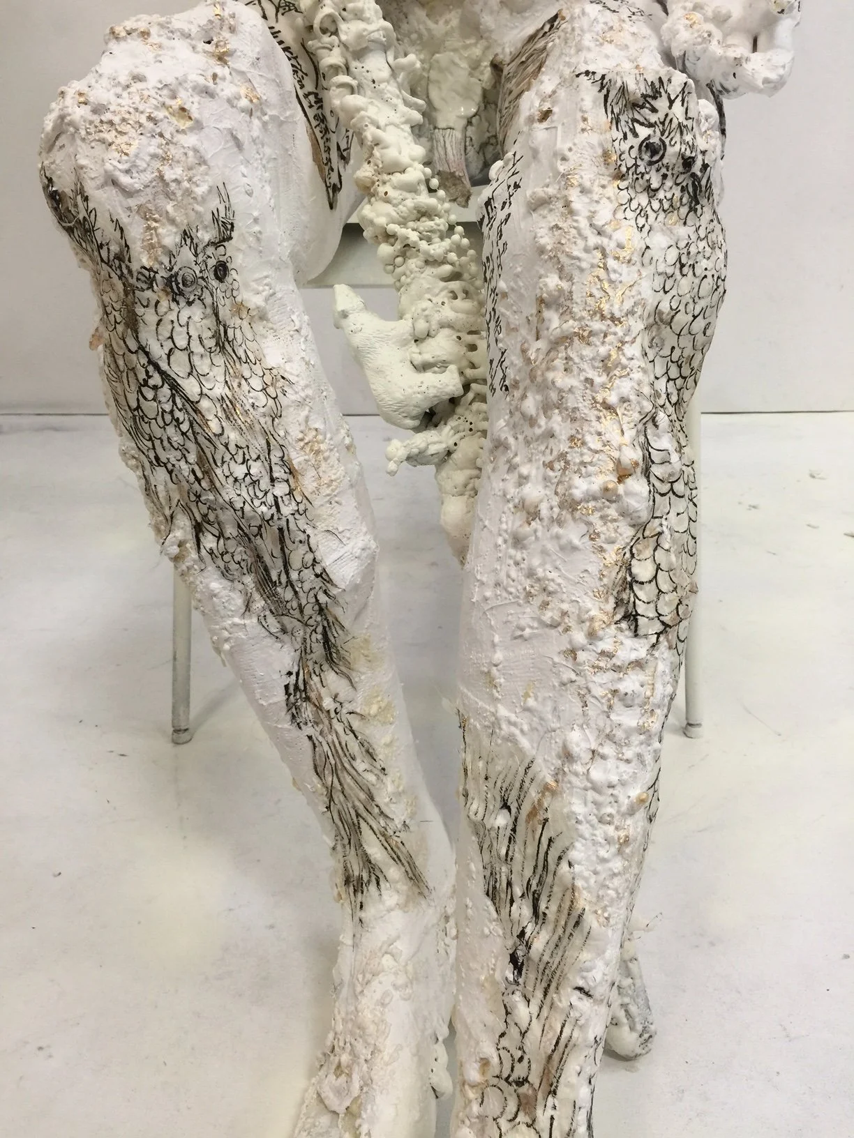 Detail of Old Master, 2015