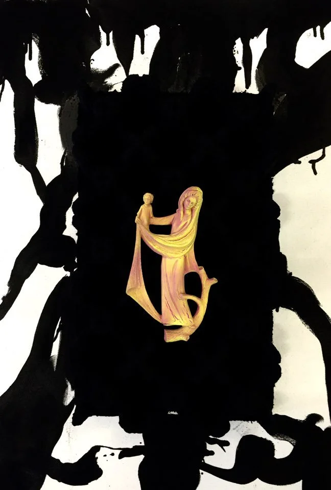 Untiled, 2017
Mixed media, 25 x 14 in 