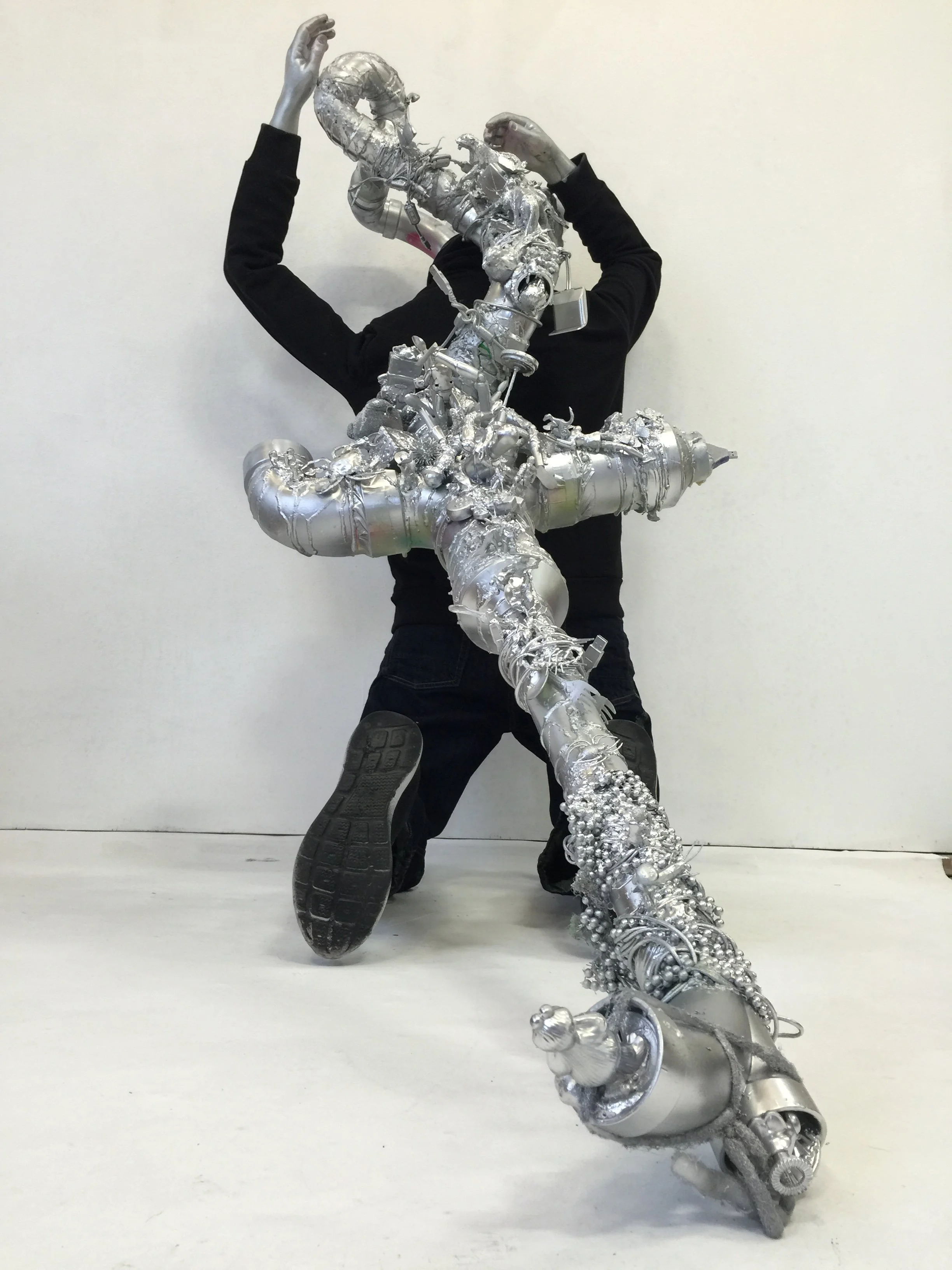 Man Carrying His Ego 1, 2015