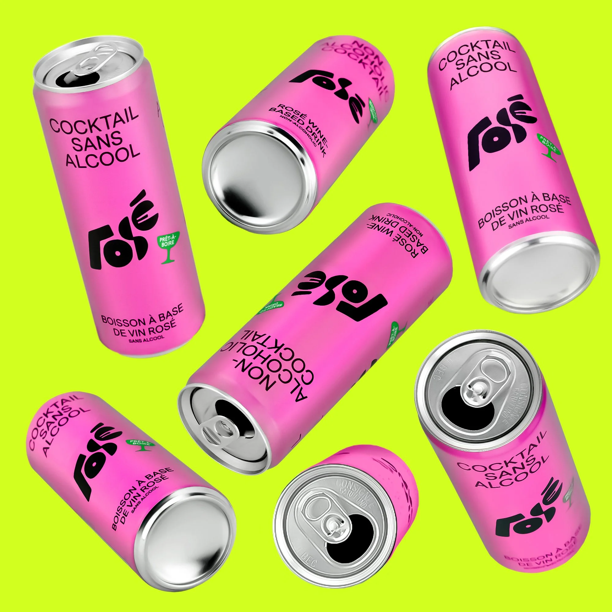 Cocktail Rosé — Bière Sans Alcool (BSA)