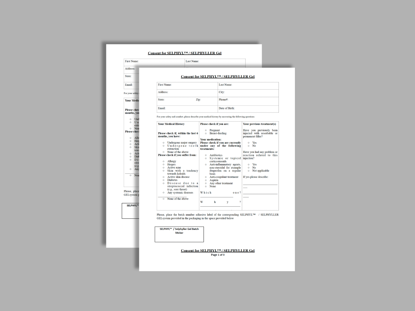 Consent Forms