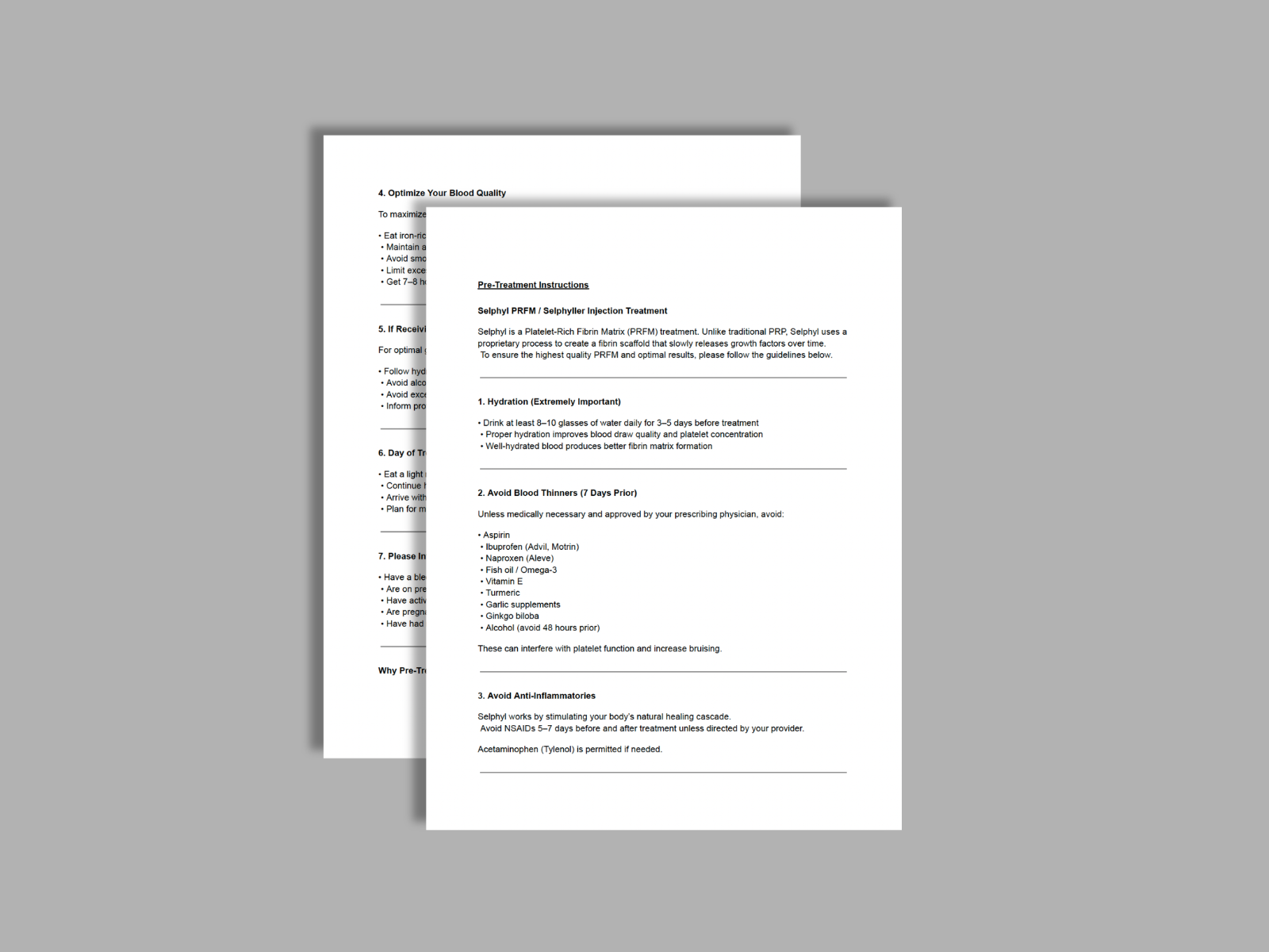 Patient Consultation Guide