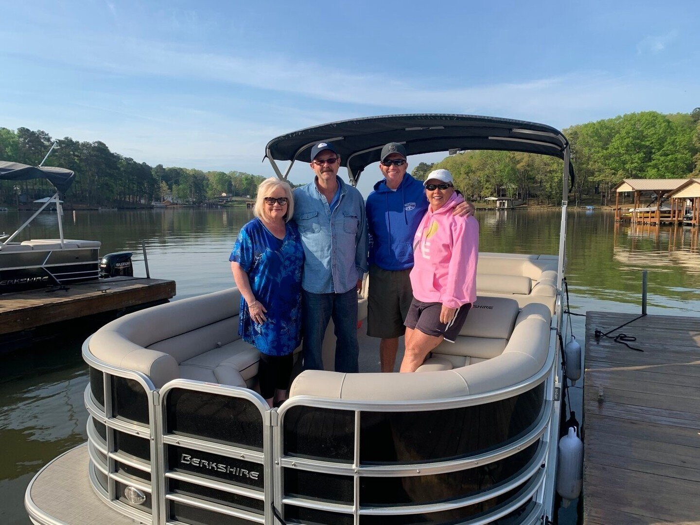 The weathers getting warm enough for a day cruise ☀️ Book your boat rental today! Or surprise someone in your life with a fishing day and rent our bass tracker 🎣 Questions about rentals? Let us know!⁠
⁠
Learn more on our website! &amp; follow us to 