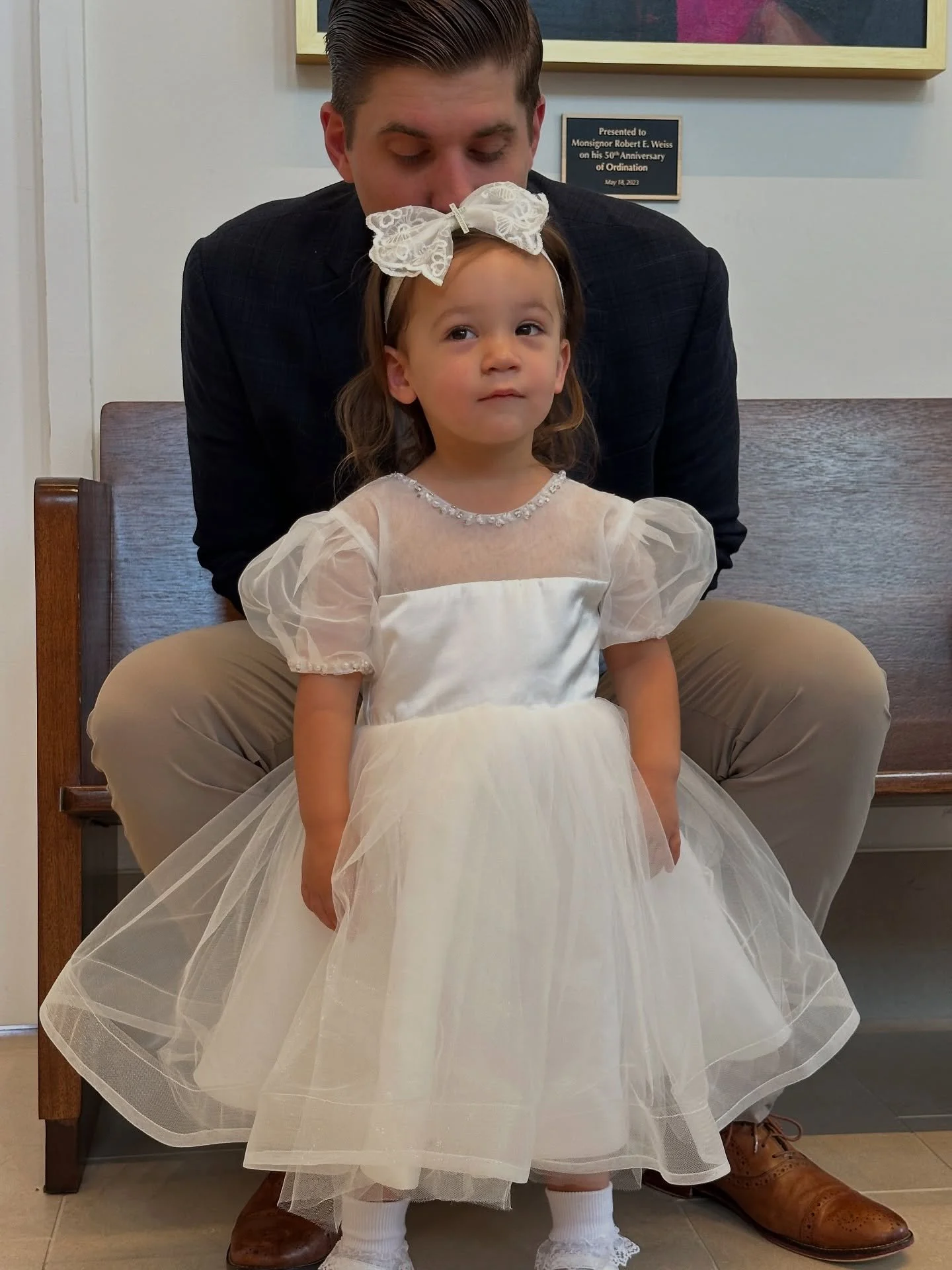 This past weekend my perfect girl not only celebrated a birthday but was baptized. We are so blessed to have her and all of our family. God Bless my baby Charlotte 👼