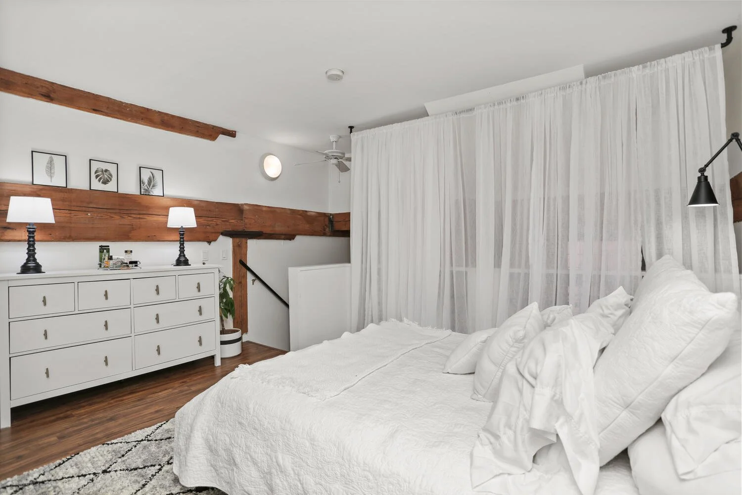 Bedroom Paint and Flooring Design by Jenny Pavel Homes