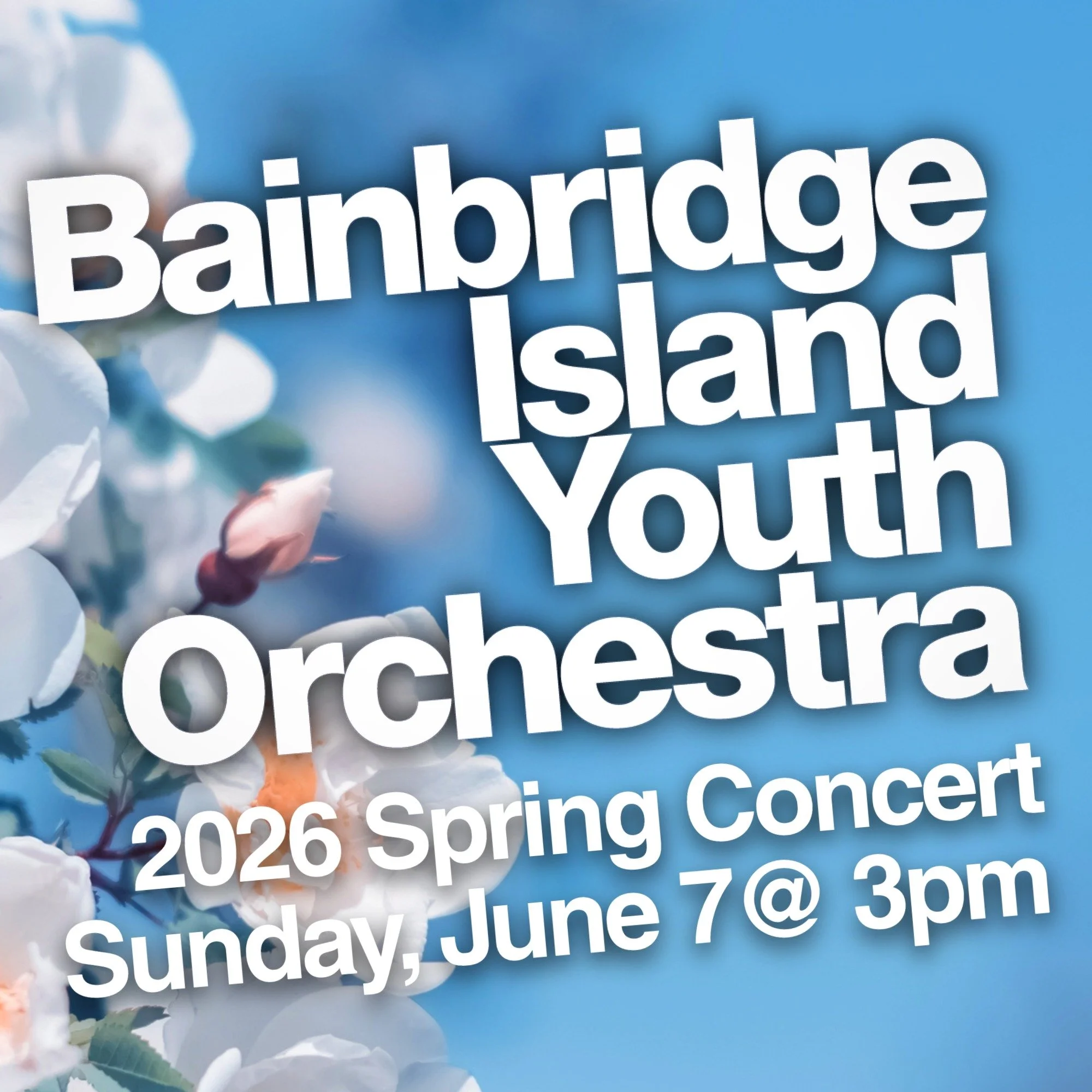 Bainbridge Island Youth Orchestra 2026 Spring Concert